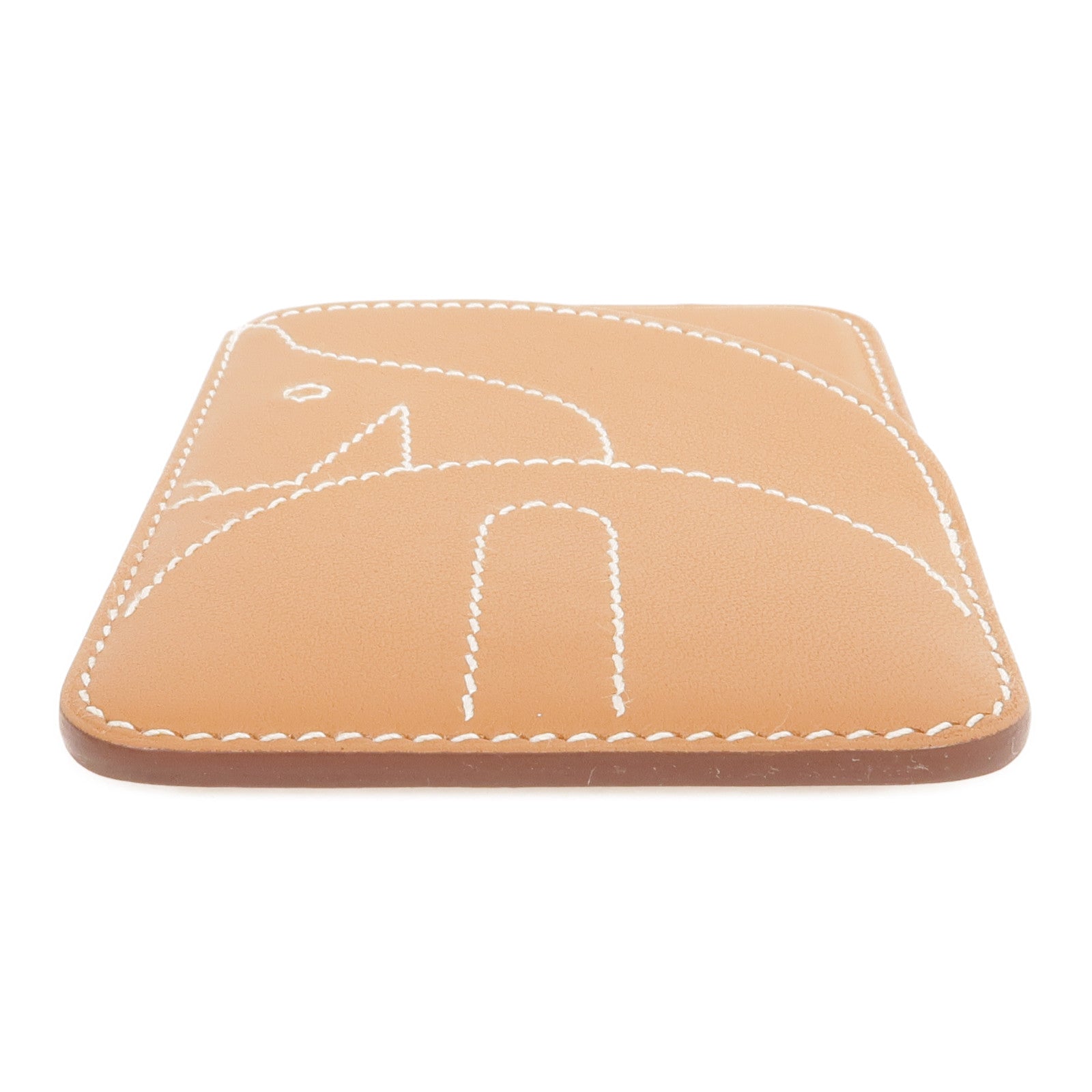 HERMES Swift皮革Horse MagSafe Card Holder卡片套Gold