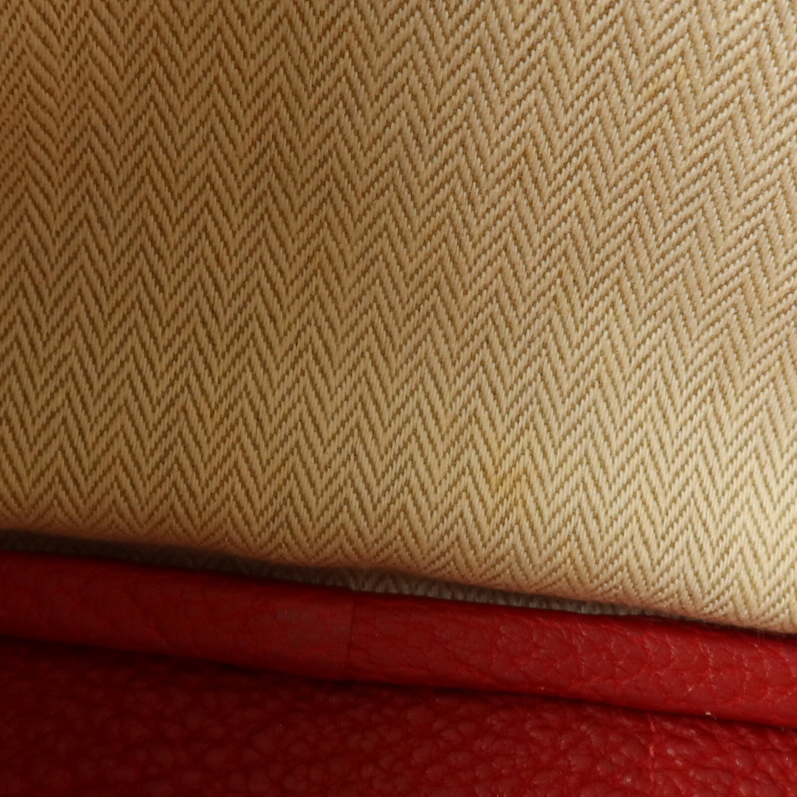 HERMES Negonda皮革Garden Party TPM手挽袋Rouge Piment