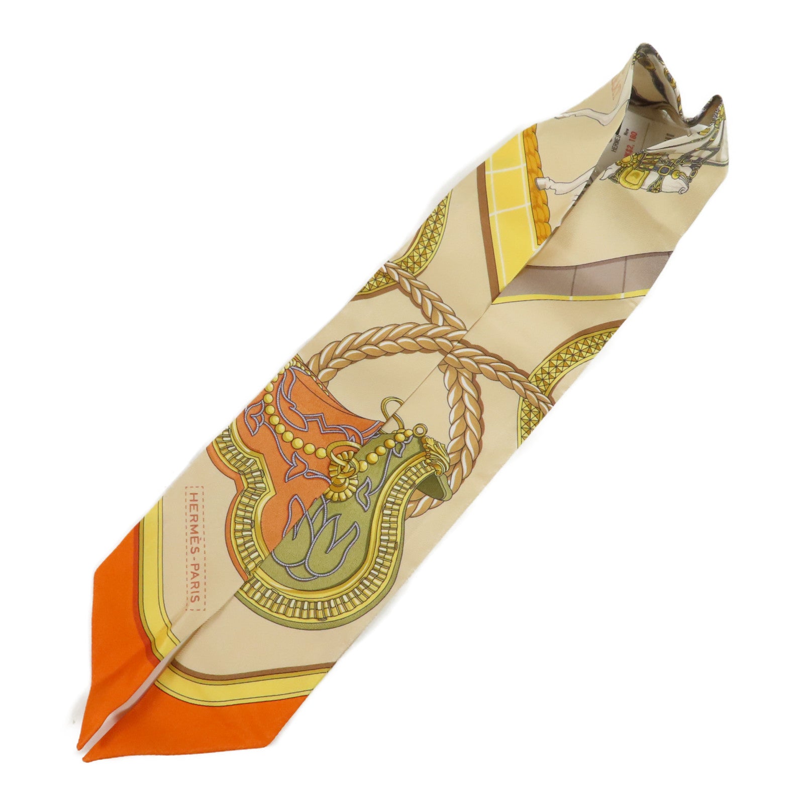 HERMES 絲質Twilly絲巾