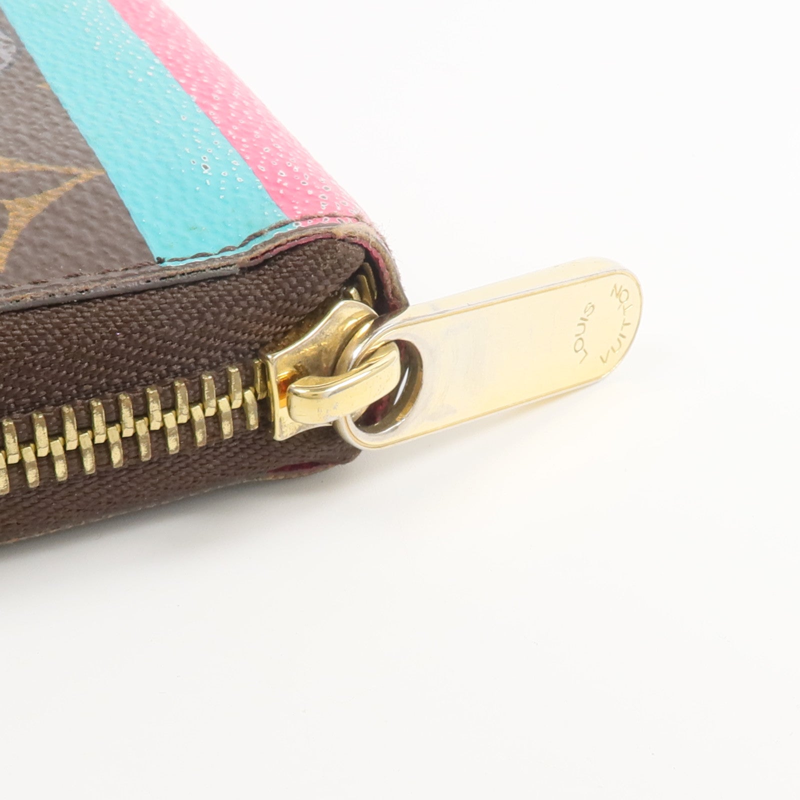 LOUIS VUITTON Monogram Illustre Evasion Zippy Wallet長錢包