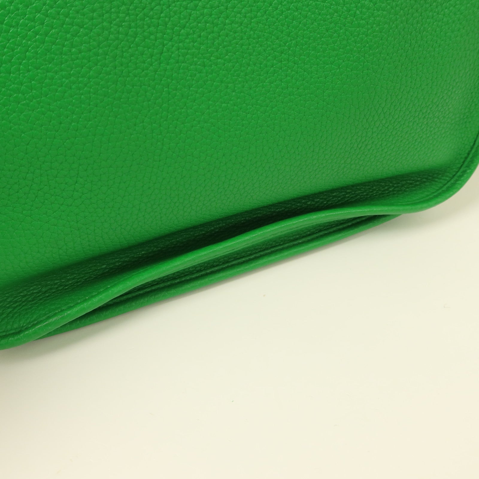 HERMES Clemence皮革Evelyne PM金扣肩背袋