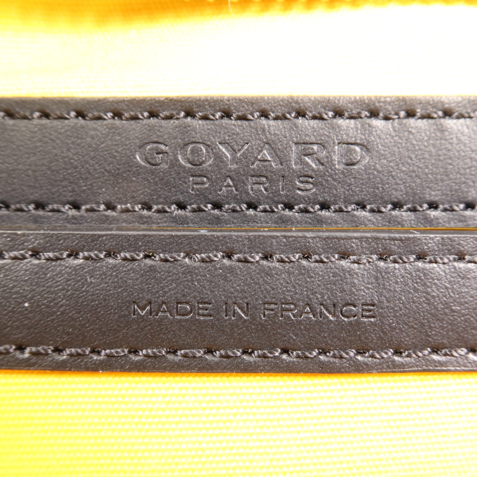 GOYARD 塗層帆布Sac Cap Vert銀扣肩背袋