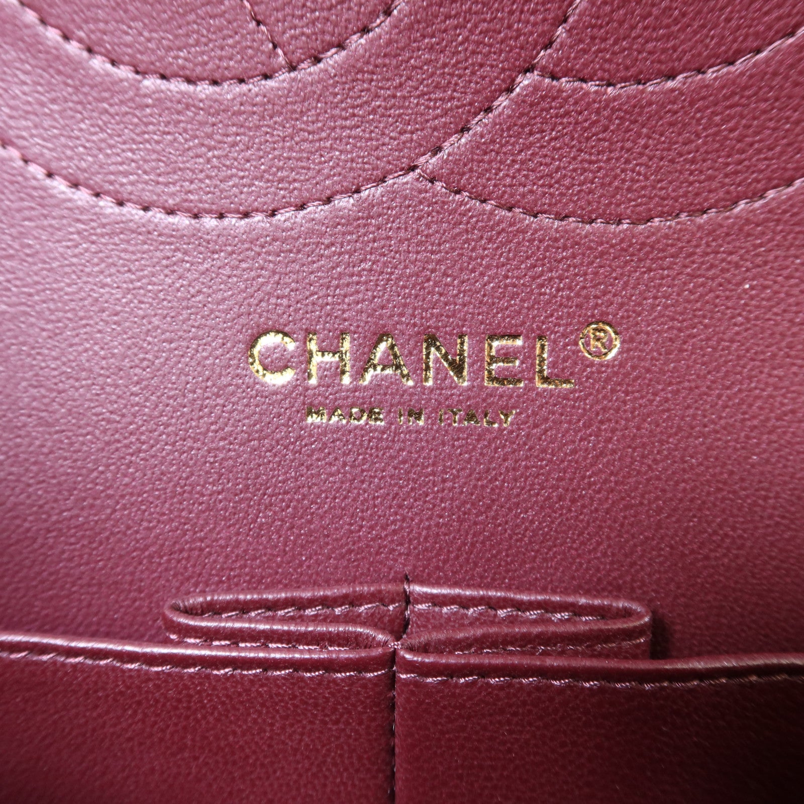CHANEL 牛皮皮革Large Classic金扣鏈帶肩背袋