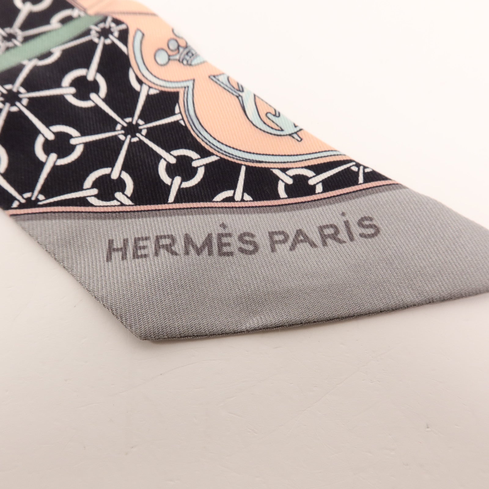 HERMES 絲質Twilly絲巾