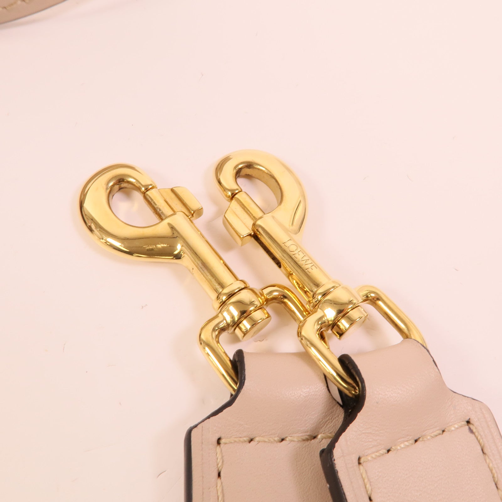 LOEWE 牛皮皮革Gate Top Handle手挽肩背兩用袋