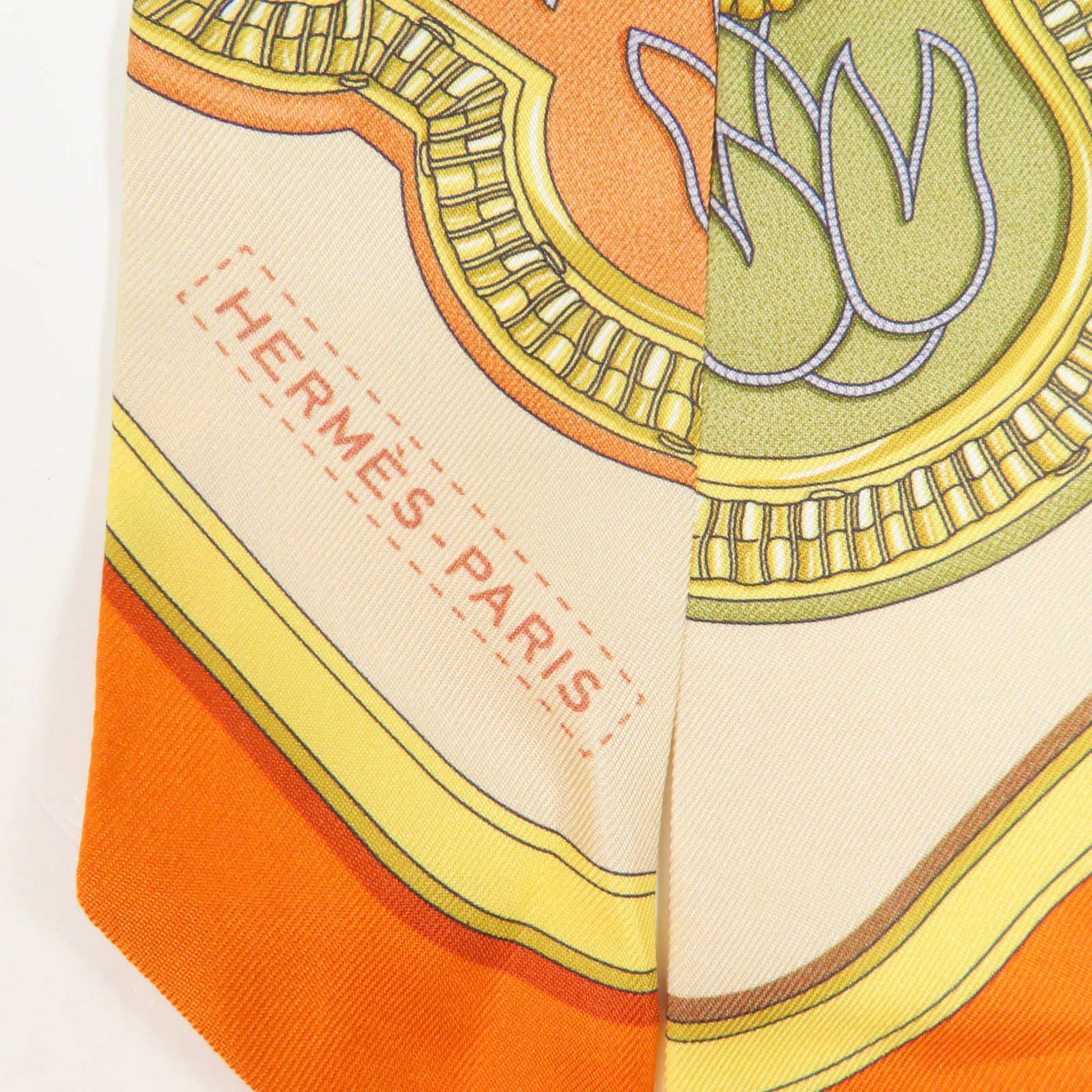 HERMES 絲質Twilly絲巾