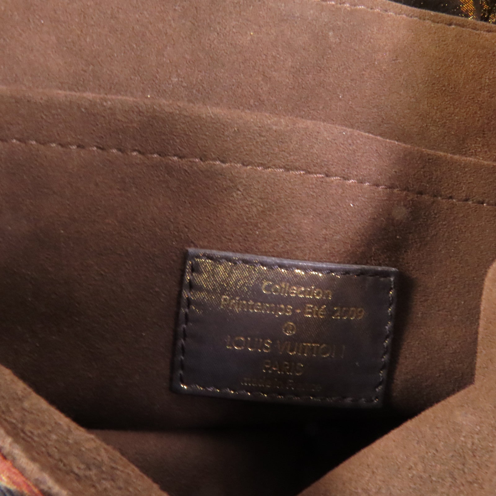 LOUIS VUITTON Monogram Kalahair PM金扣肩背袋