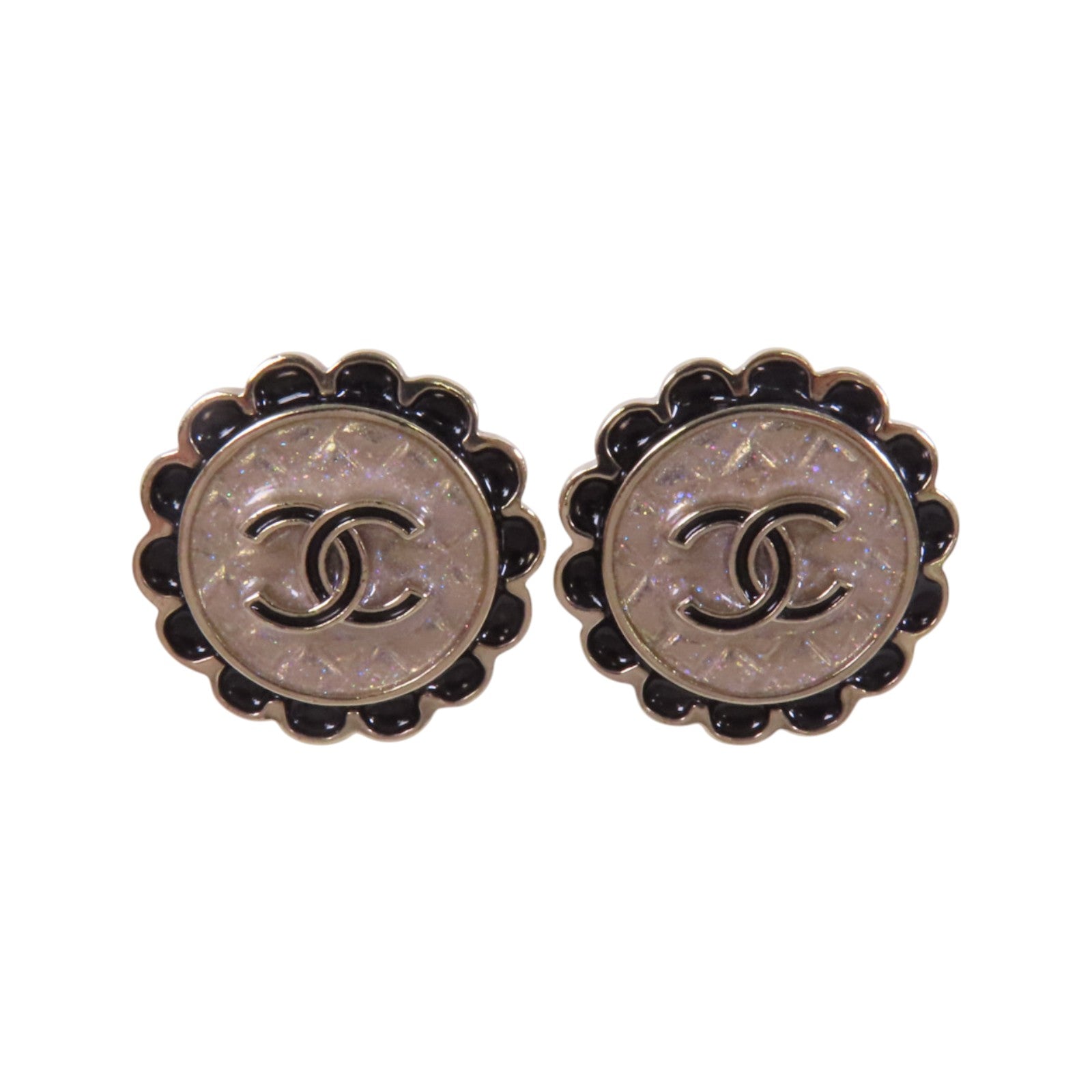 CHANEL 【激減優惠】金屬Earrings金扣耳環