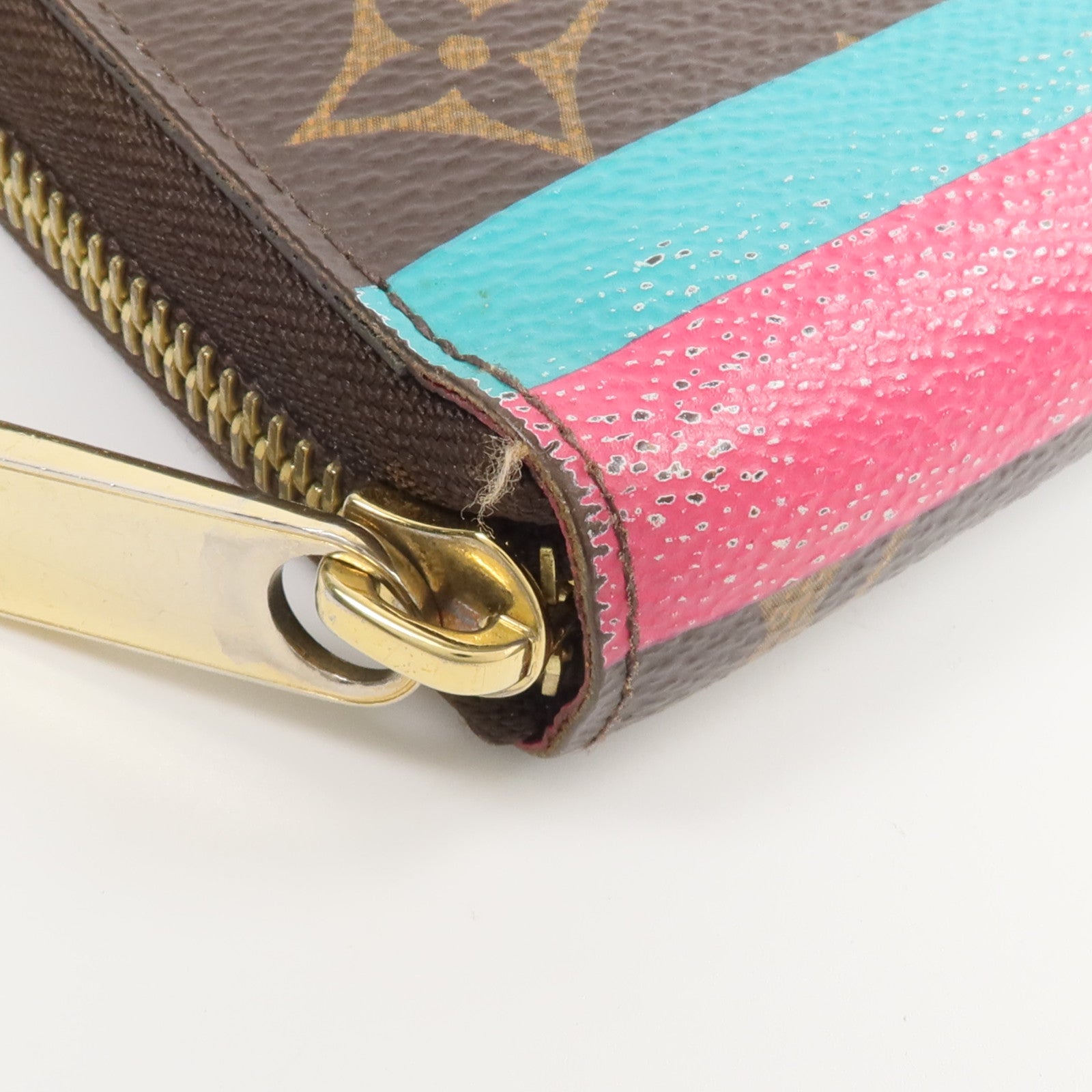 LOUIS VUITTON Monogram Illustre Evasion Zippy Wallet長錢包