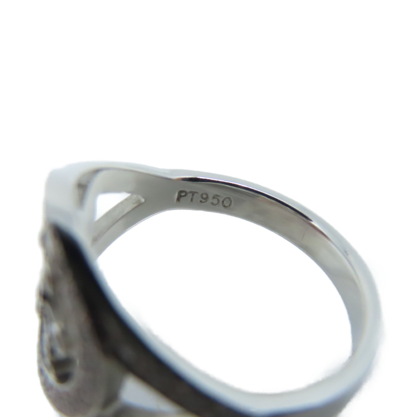 TIFFANY＆CO **【激減優惠】PT950鉑金/鑽石Diamond Ring戒指US#5