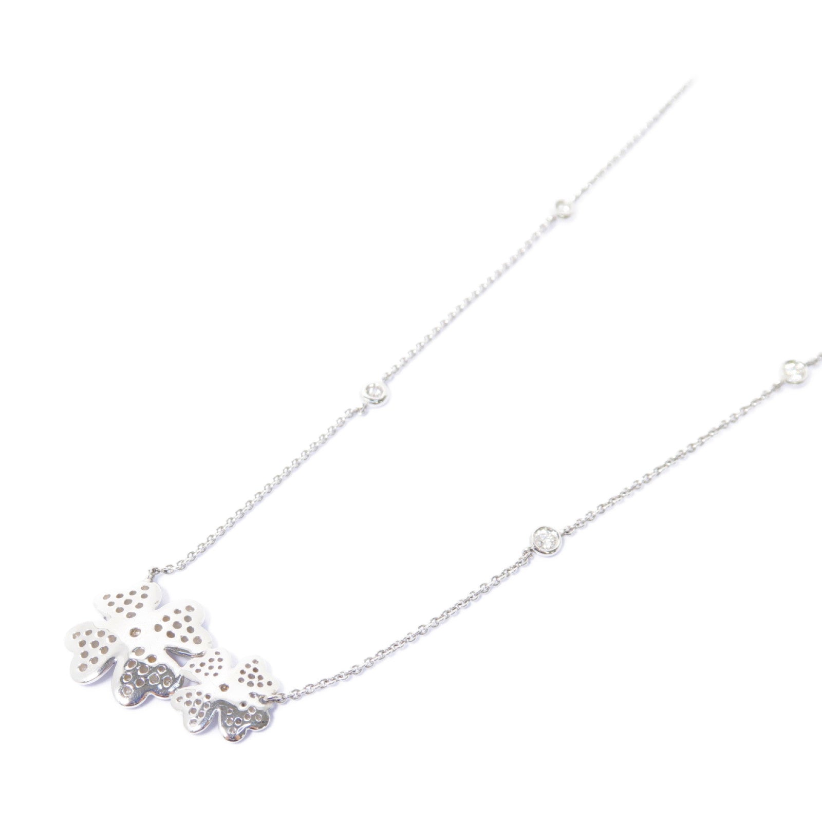 JEWELRY 18K白金Diamond Necklace鑽石項鍊
