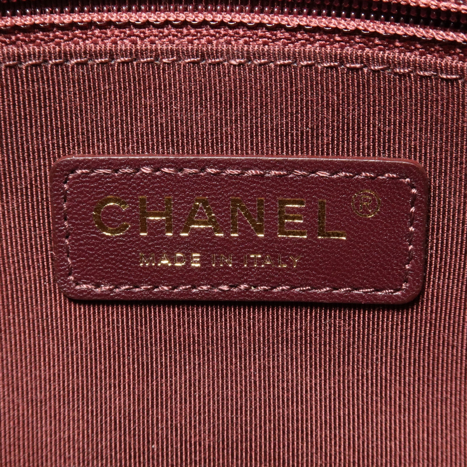 CHANEL 牛皮皮革Chain Shoulder Bag鏈帶肩背袋