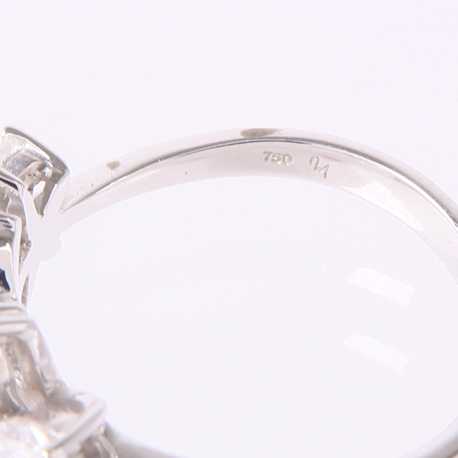 JEWELRY 【激減優惠】18K白金Diamond Ring鑽石戒指US#6.5