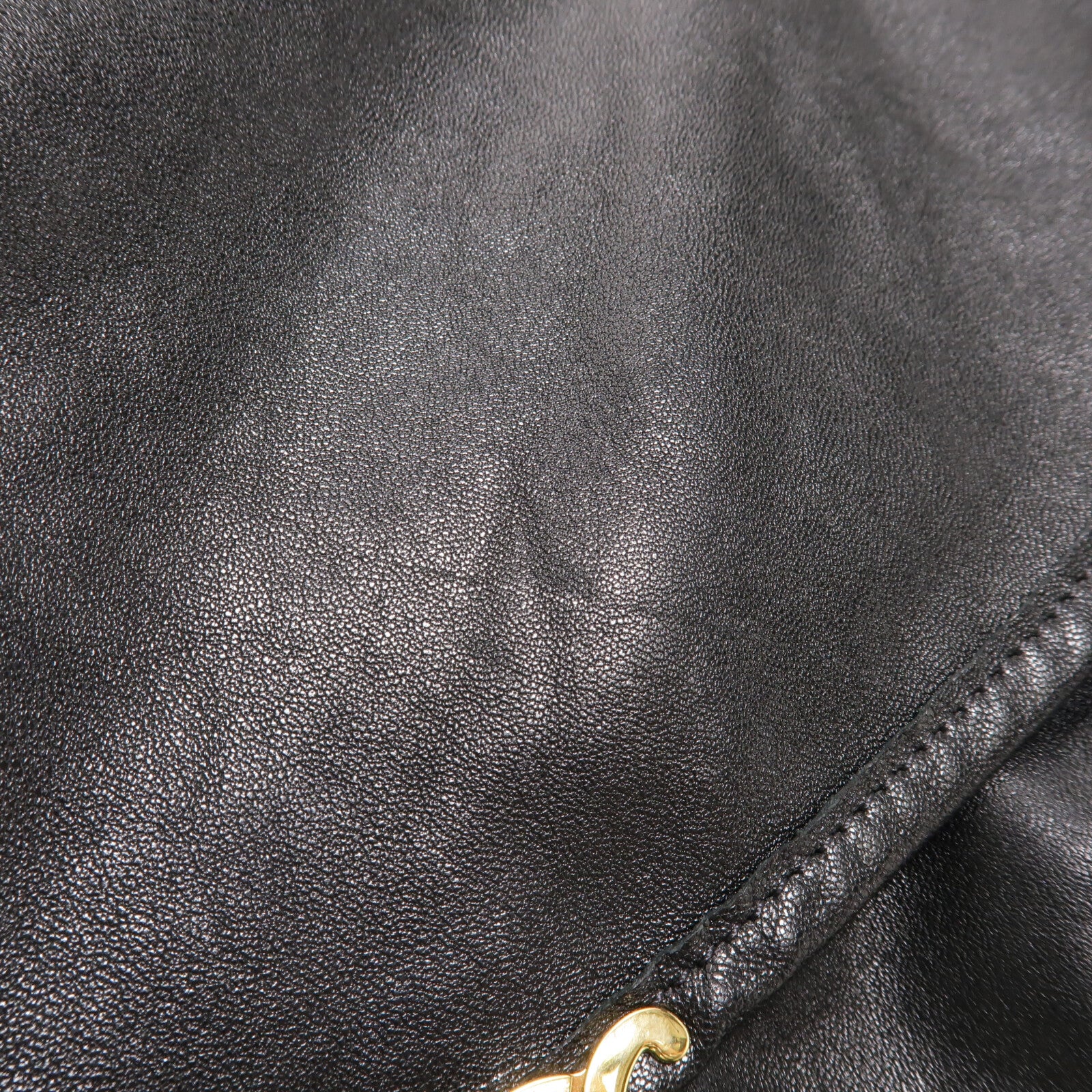 CELINE 牛皮皮革Soft Triomphe Half Moon肩背袋