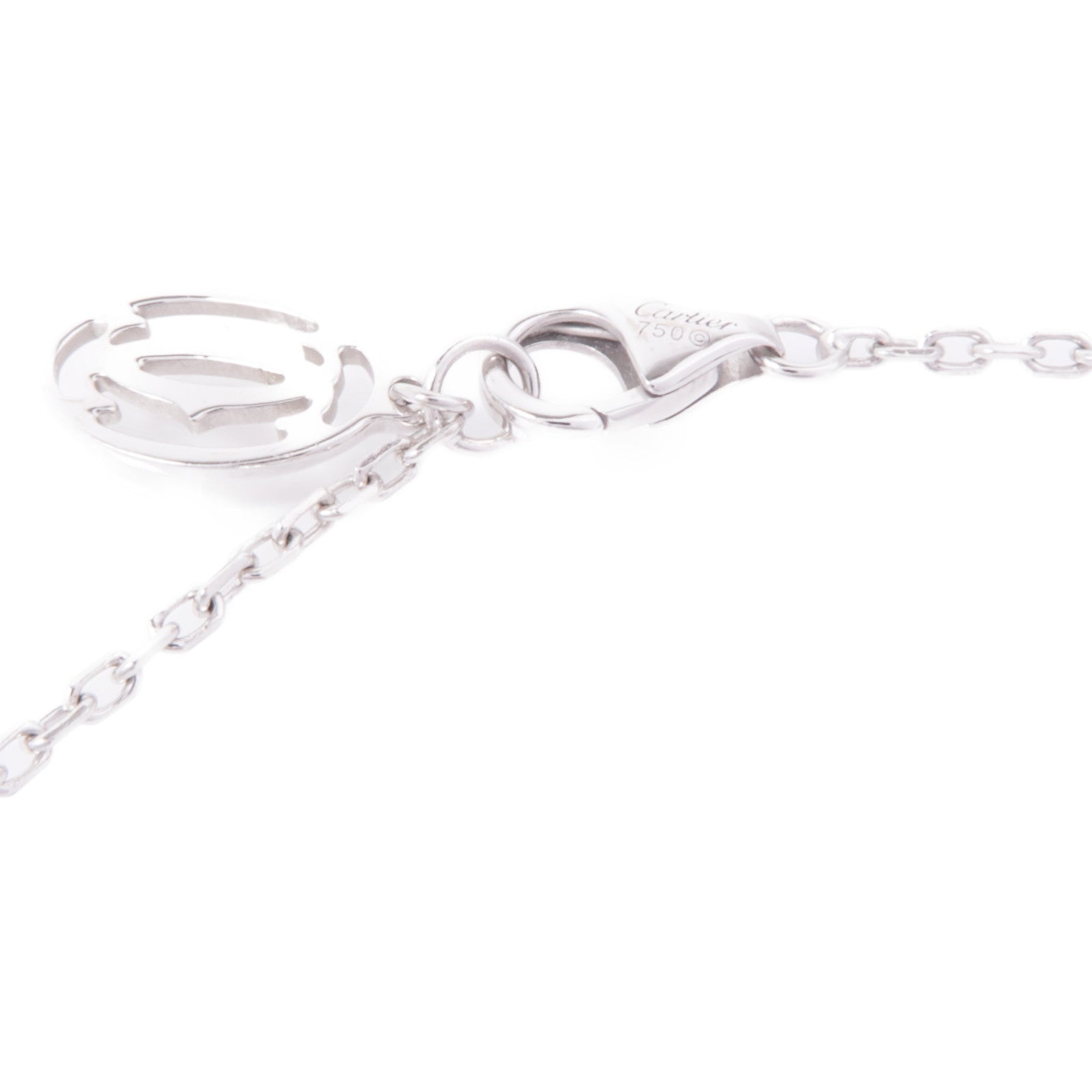 CARTIER 18K白金D Amour Diamond Bracelet鑽石手鏈