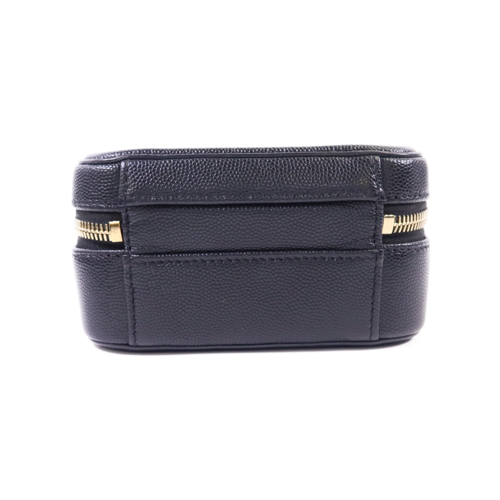 CHANEL 牛皮皮革Vanity Case金扣手挽肩背兩用袋