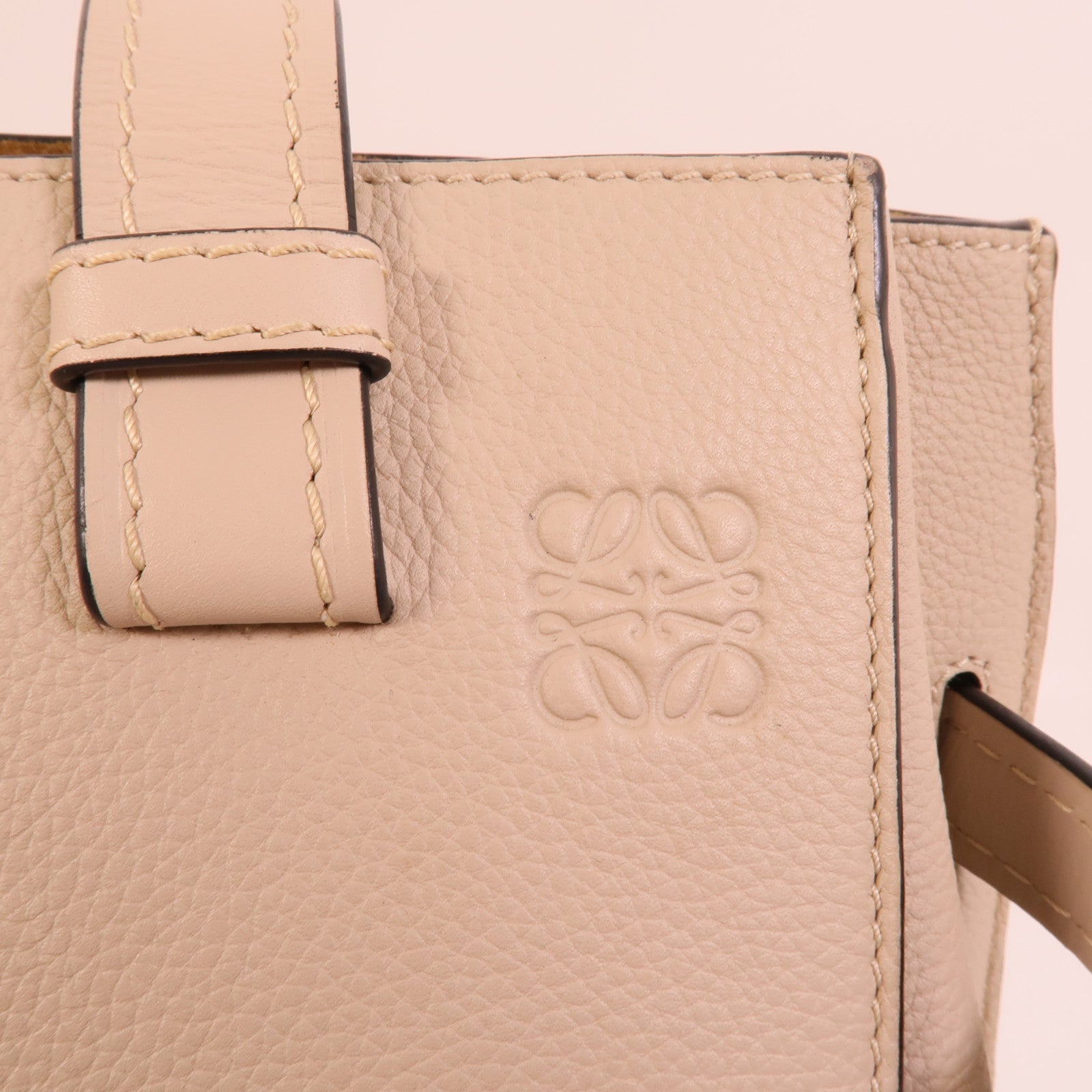 LOEWE 牛皮皮革Gate Top Handle手挽肩背兩用袋