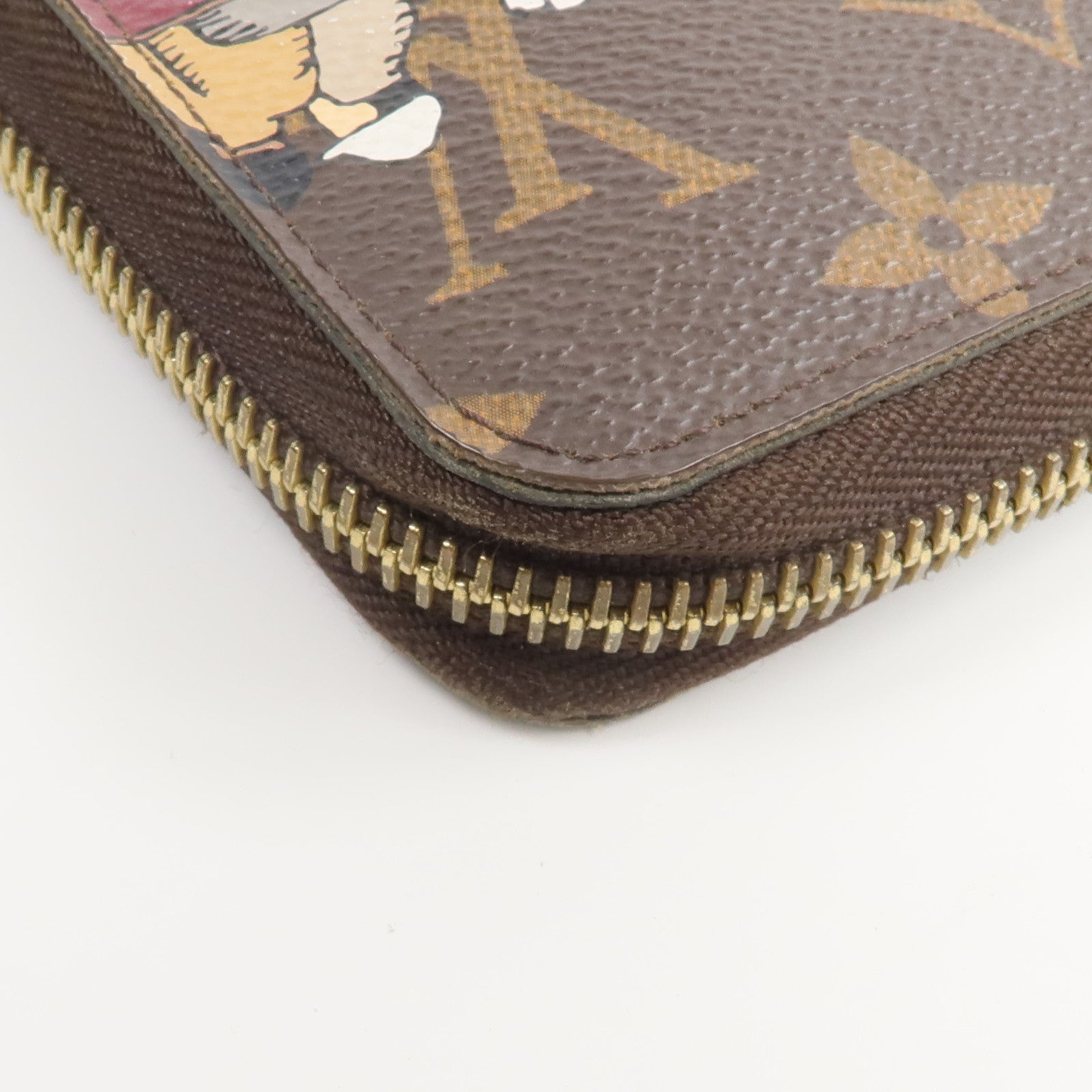 LOUIS VUITTON Monogram Illustre Evasion Zippy Wallet長錢包