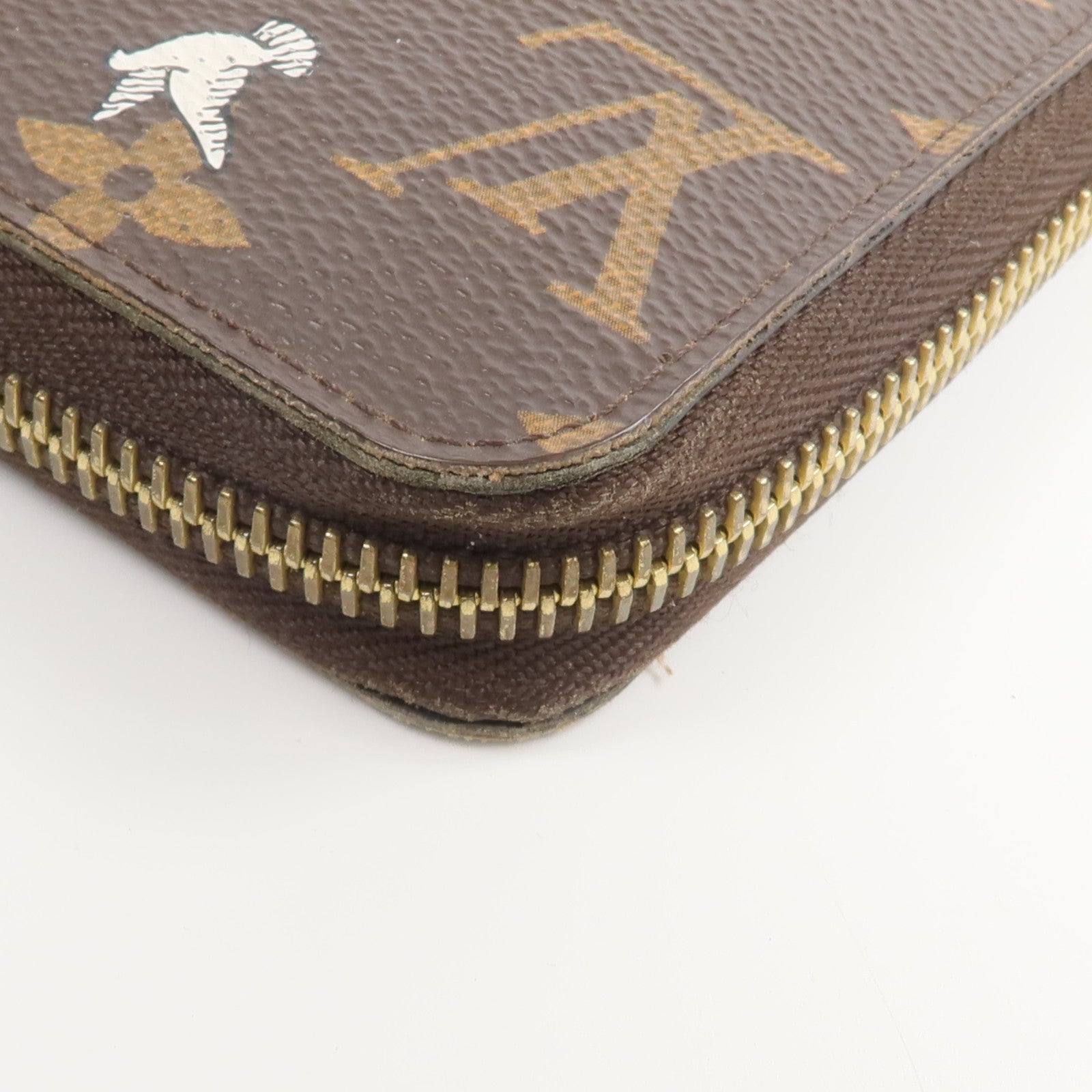 LOUIS VUITTON Monogram Illustre Evasion Zippy Wallet長錢包