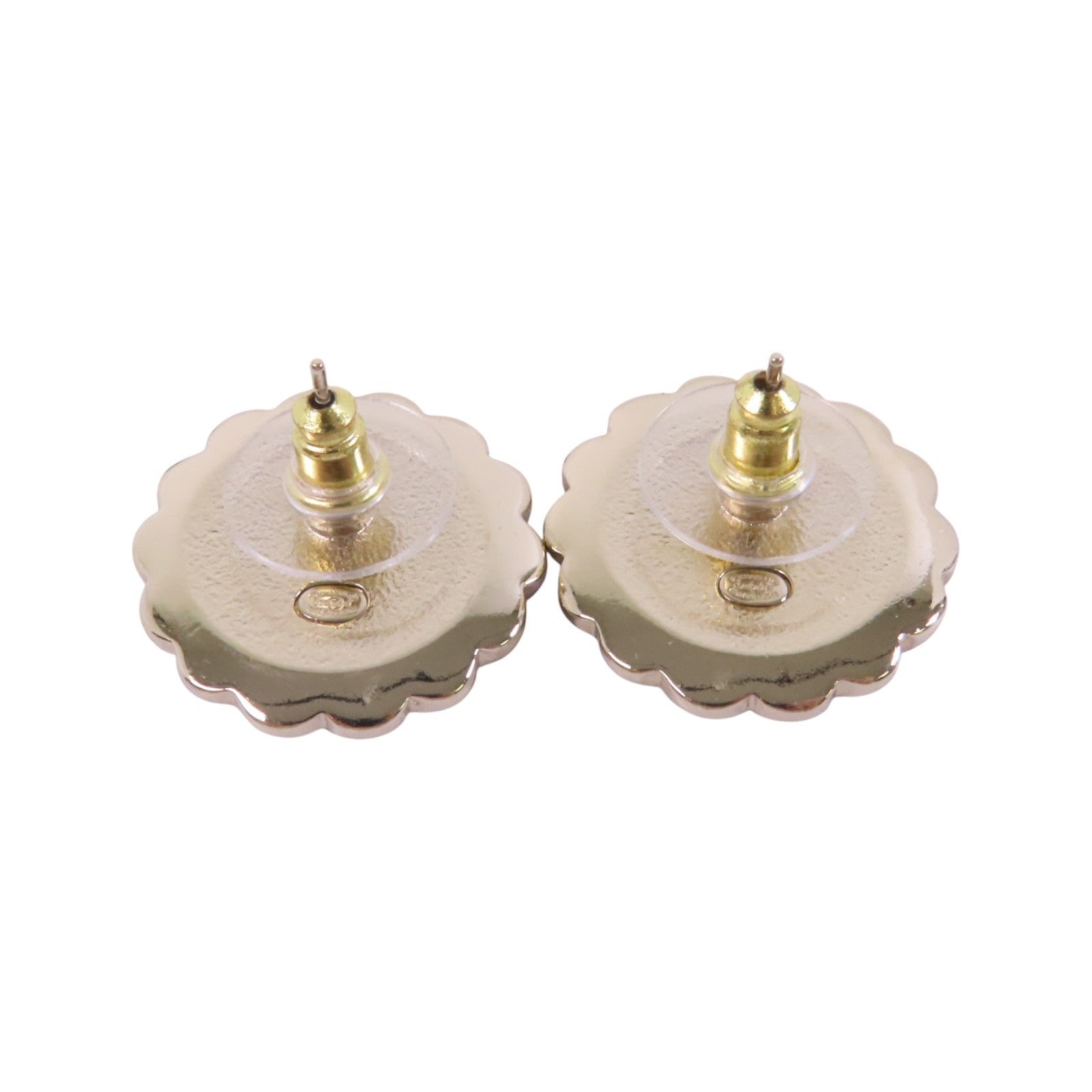 CHANEL 金屬Earrings金扣耳環