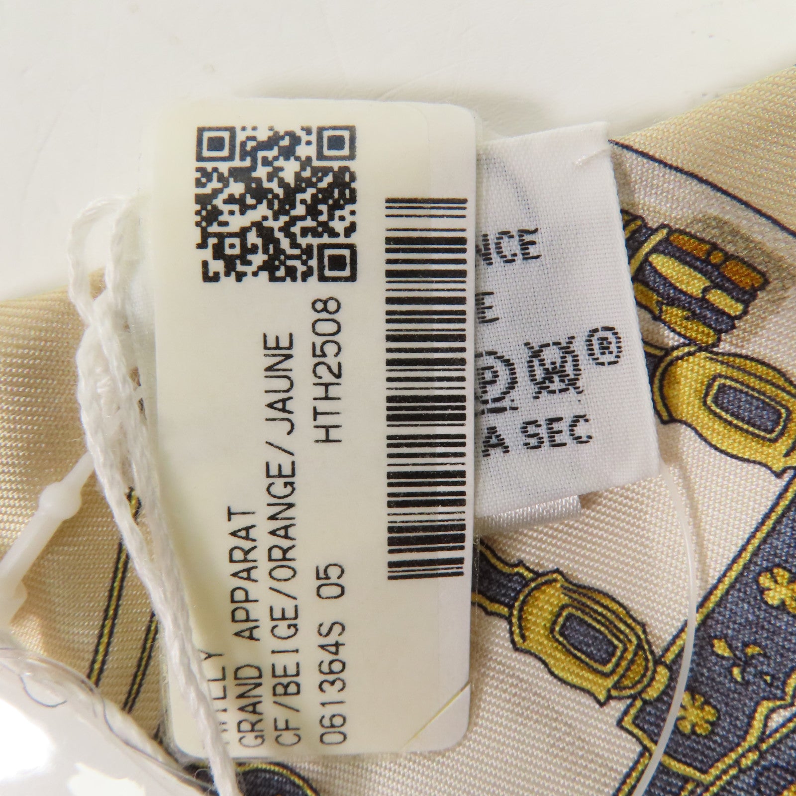 HERMES 絲質Twilly絲巾