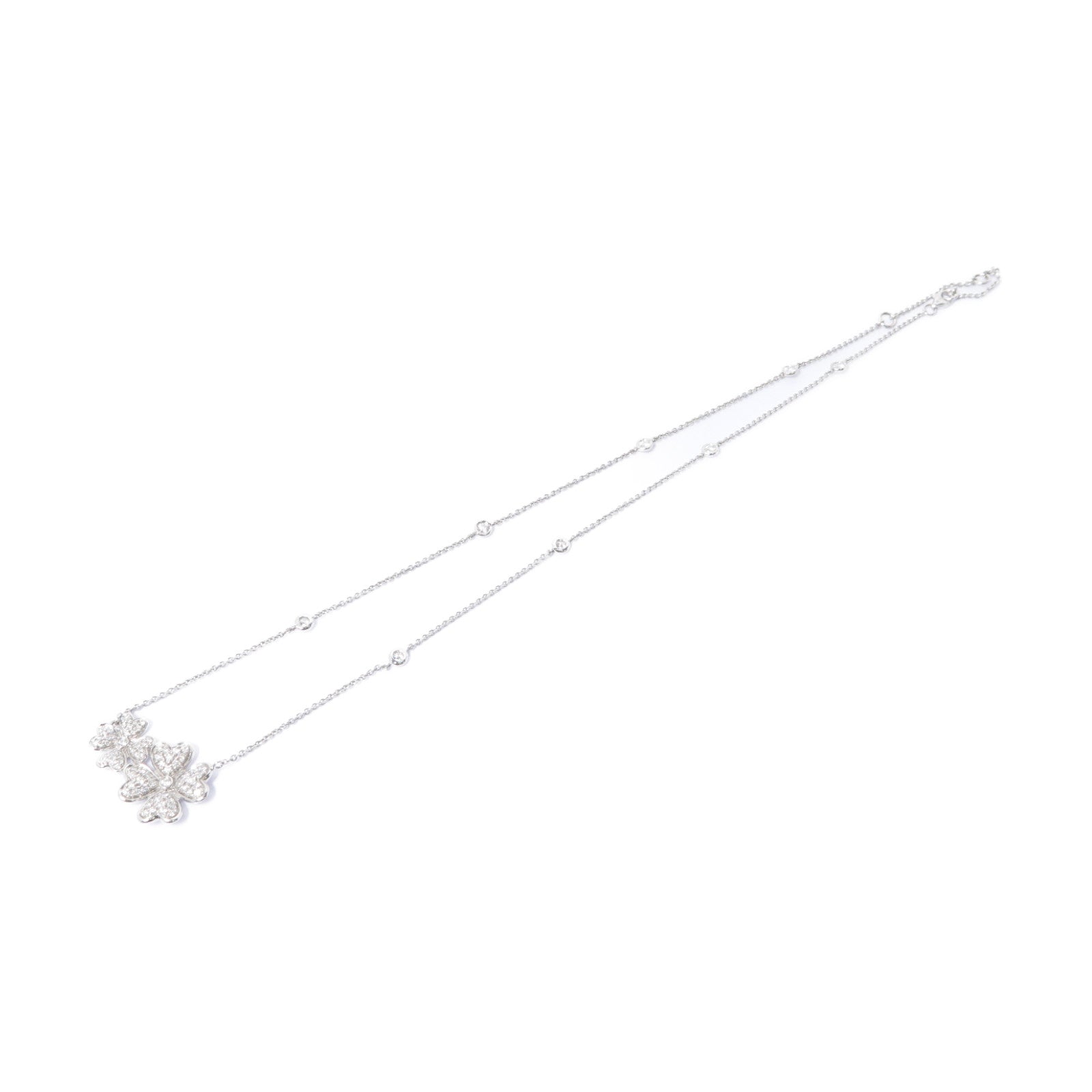 JEWELRY 18K白金Diamond Necklace鑽石項鍊