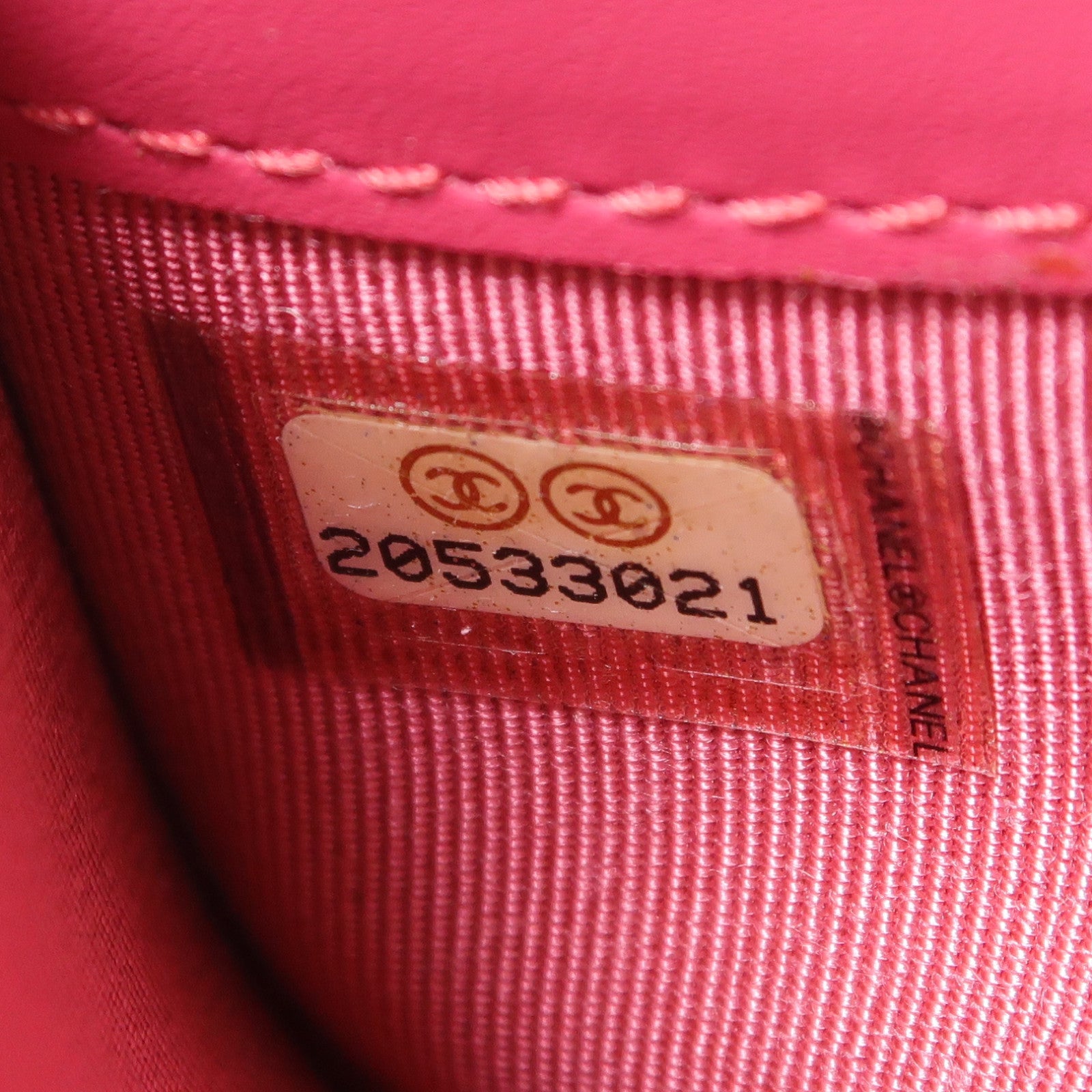 CHANEL 漆皮皮革Long Wallet銀扣長錢包