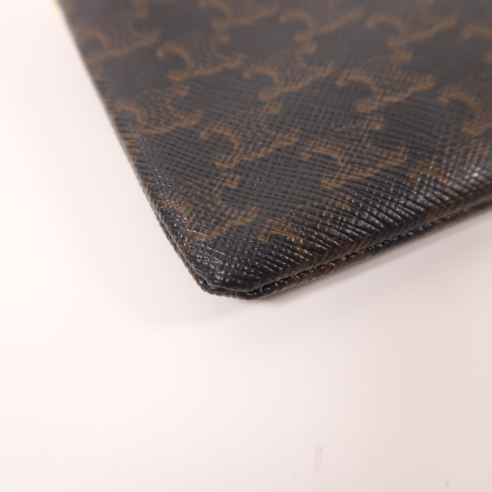 CELINE 塗層帆布Coin Case金扣零錢包
