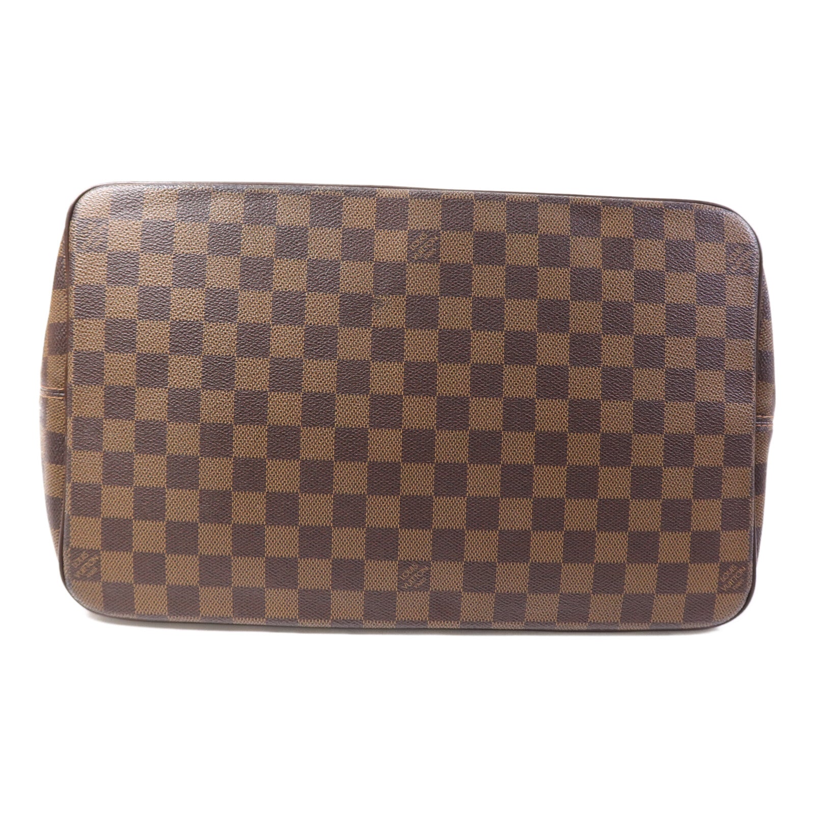 LOUIS VUITTON Damier Saleya GM金扣手挽袋