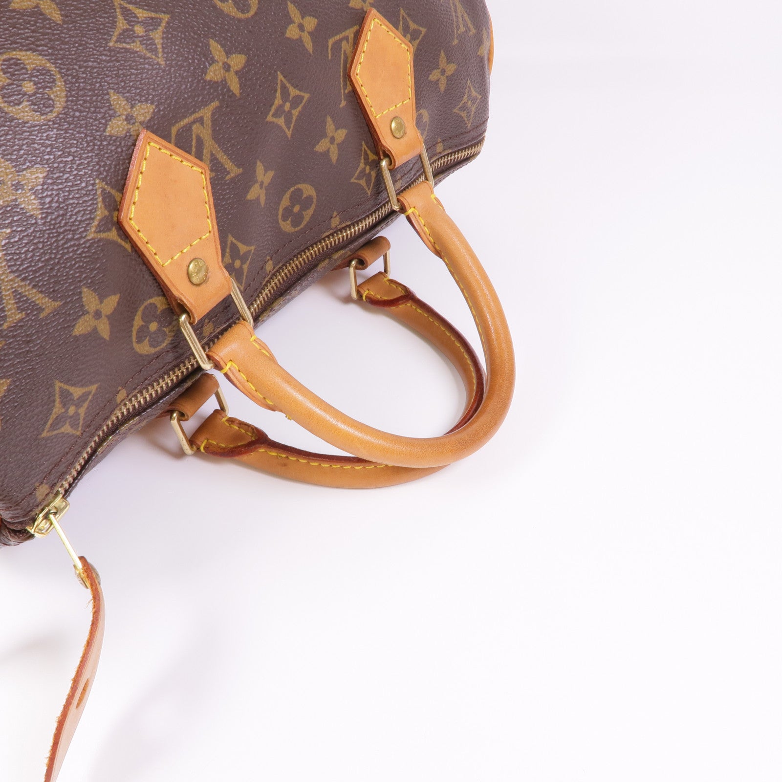 LOUIS VUITTON Monogram Speedy 30金扣手挽袋