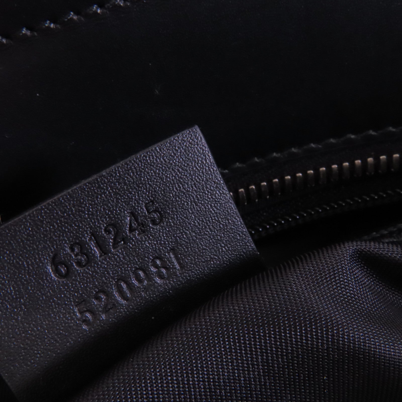 GUCCI 尼龍Tote Bag銀扣肩背袋