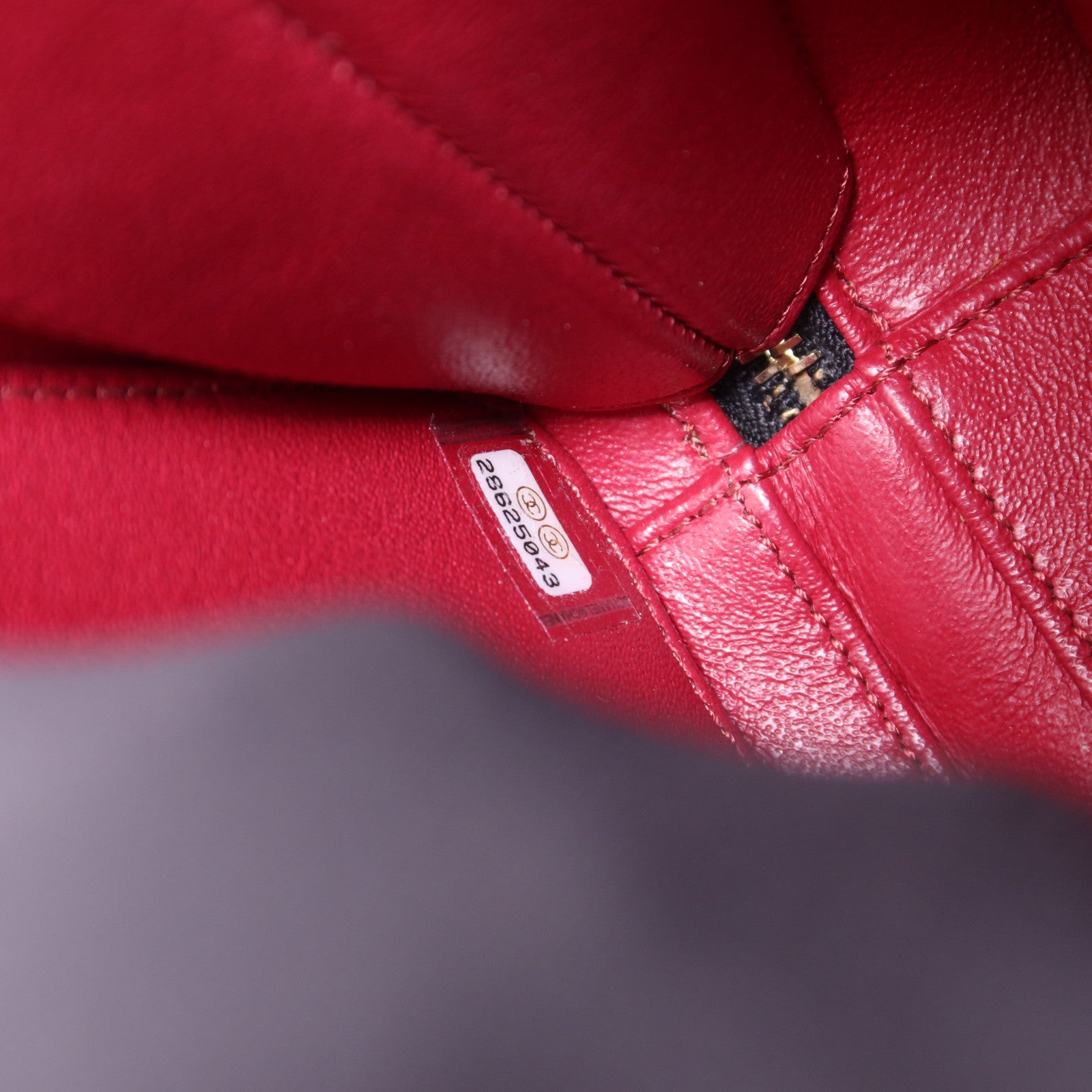 CHANEL 牛皮皮革Vanity Case金扣手挽肩背兩用袋