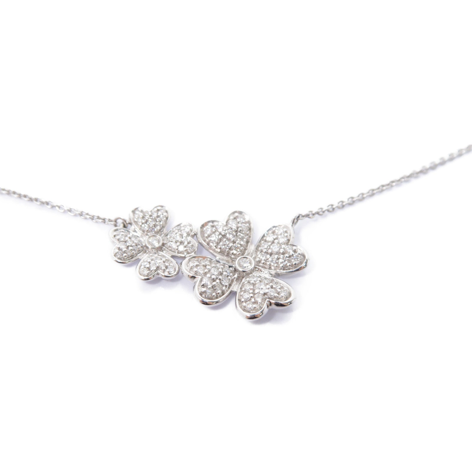 JEWELRY 18K白金Diamond Necklace鑽石項鍊