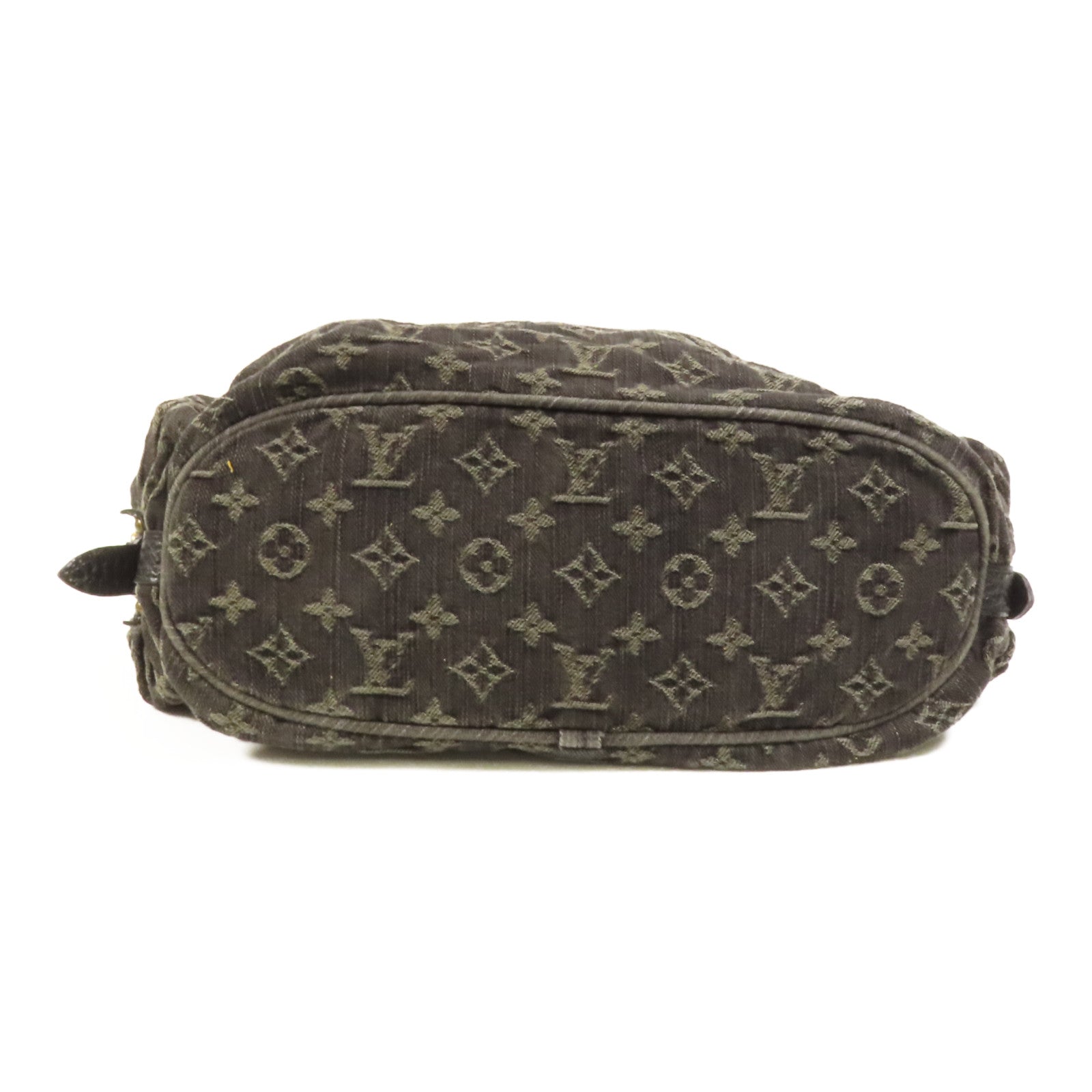 LOUIS VUITTON Monogram Denim Slightly XS金扣肩背袋
