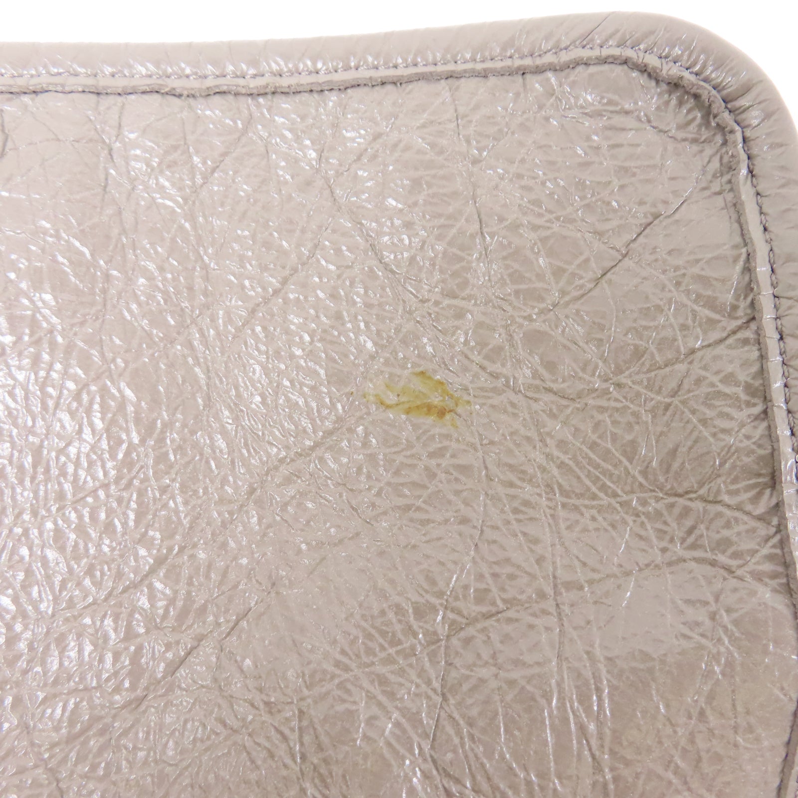 SAINT LAURENT 牛皮皮革Niki Bag銀扣鏈帶肩背袋灰色