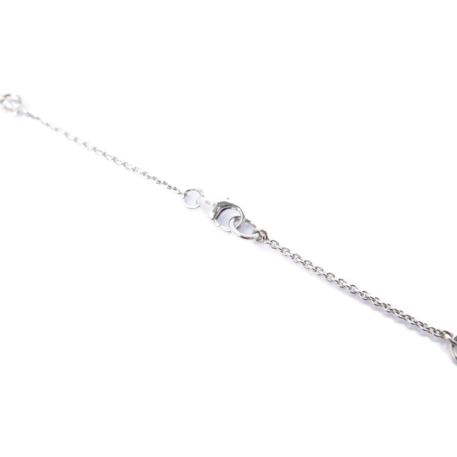 JEWELRY 18K白金Diamond Necklace鑽石項鍊