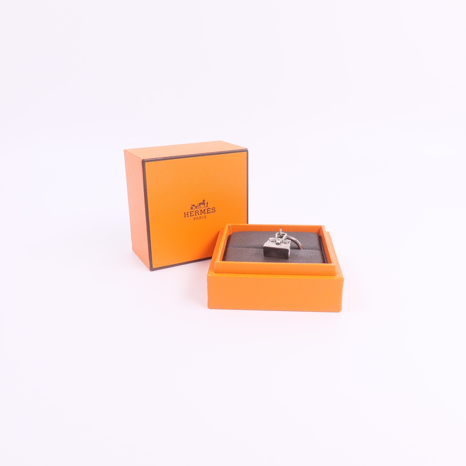 HERMES 925純銀Amulettes Birkin Ring戒指