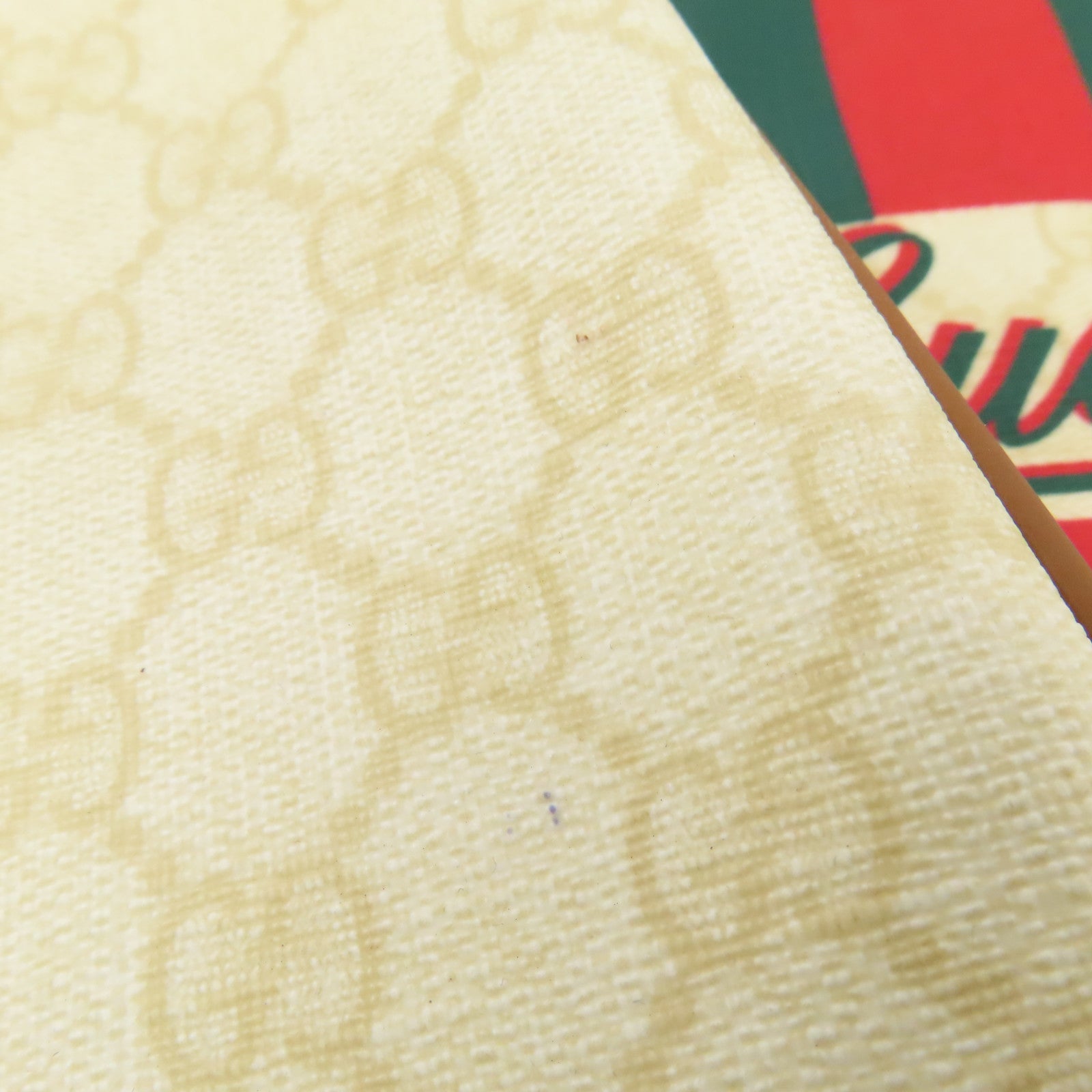 GUCCI 塗層帆布Boston Bag銀扣波士頓包