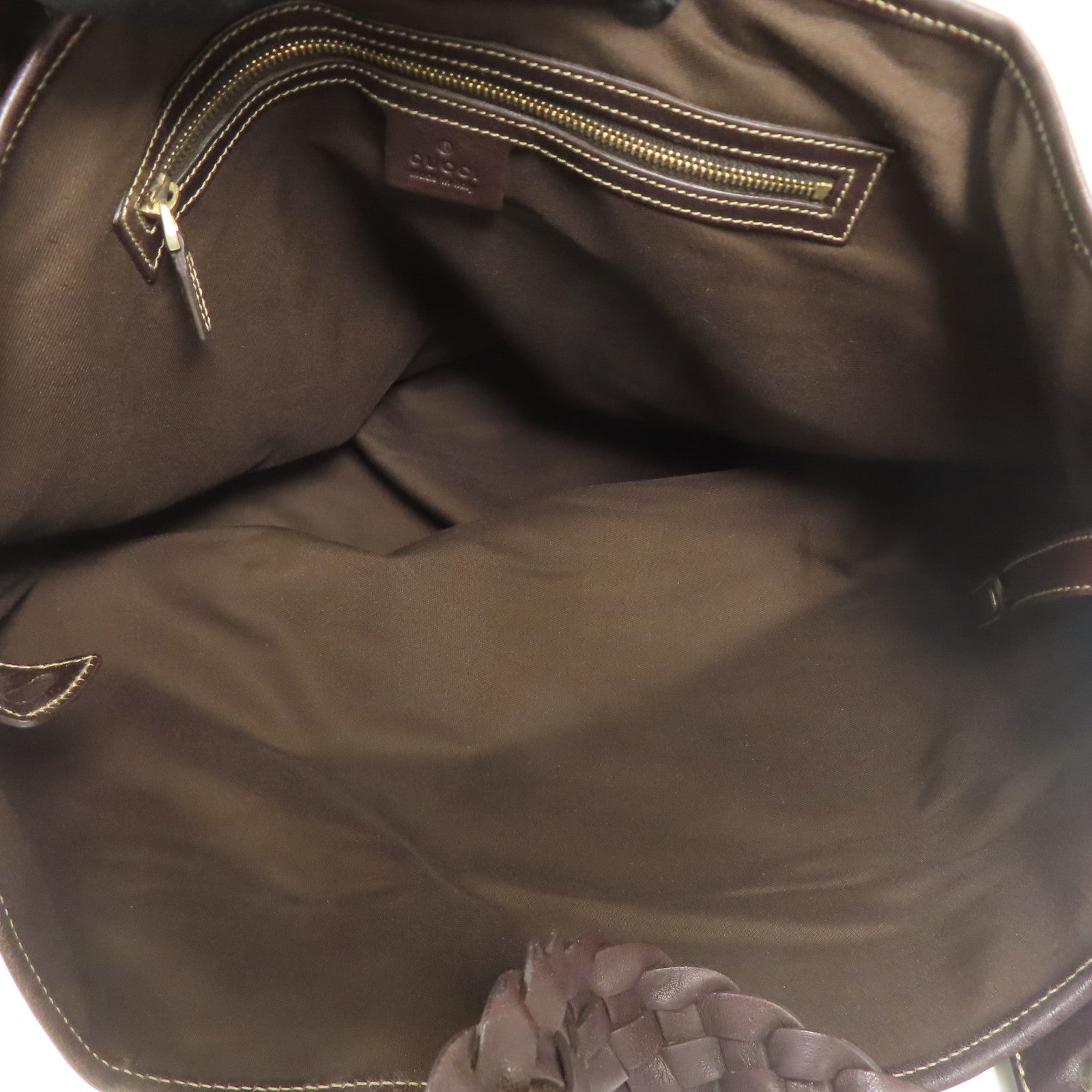 GUCCI 帆布Shoulder Bag金扣肩背袋
