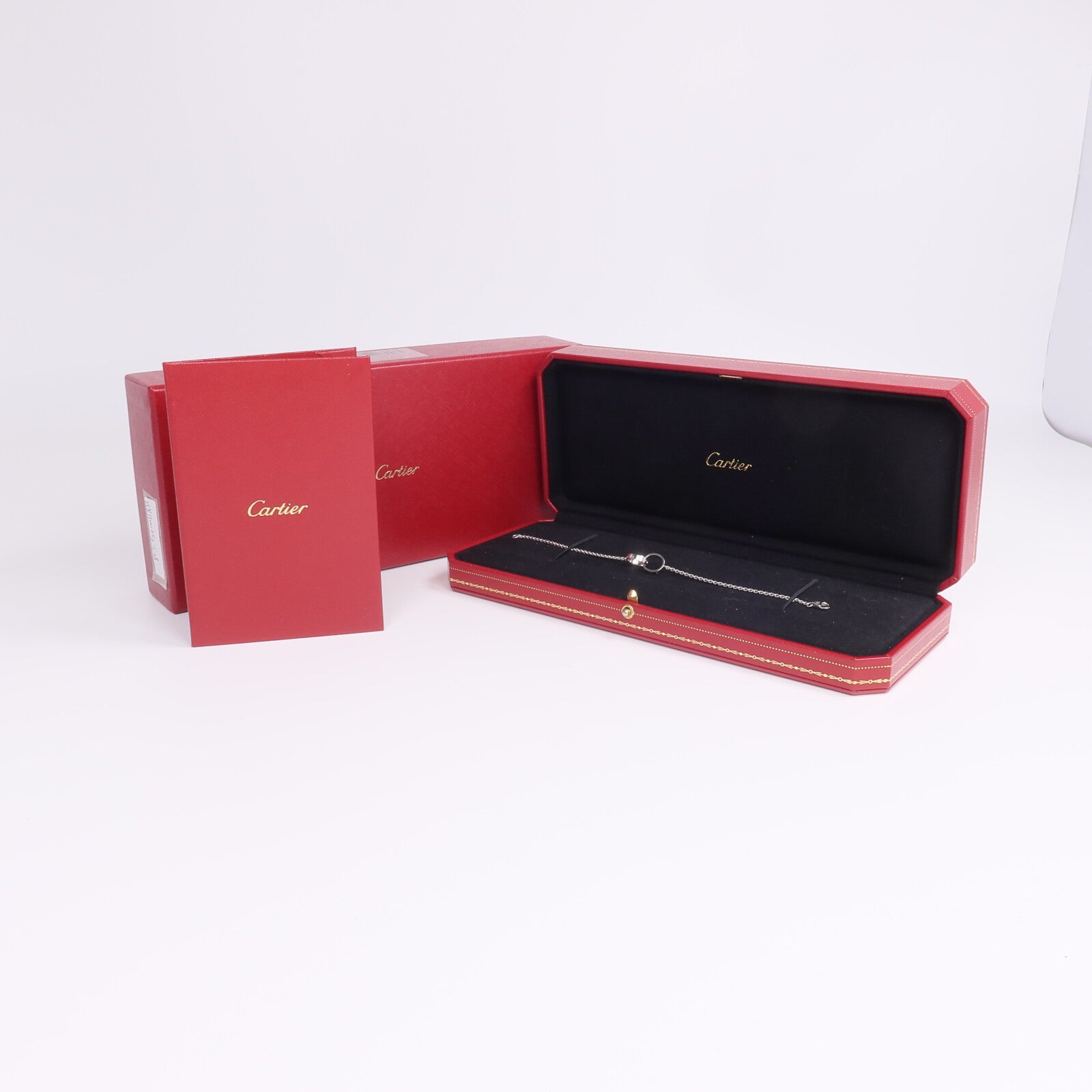 CARTIER 18K白金Baby Love Bracelet手鏈