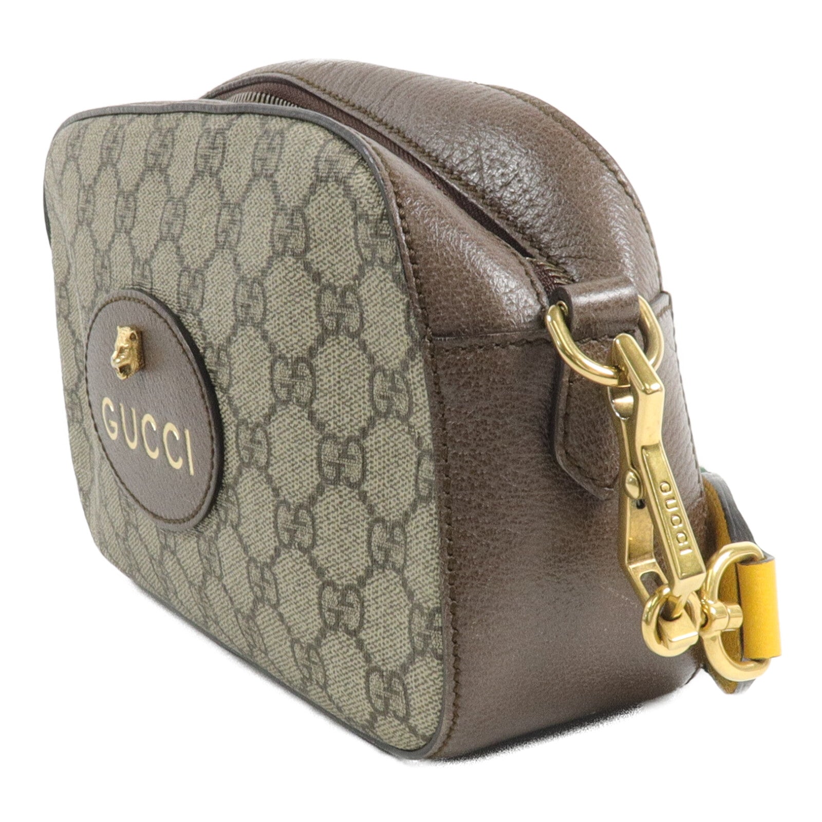 GUCCI 塗層帆布Neo Vintage GG Supreme肩背袋