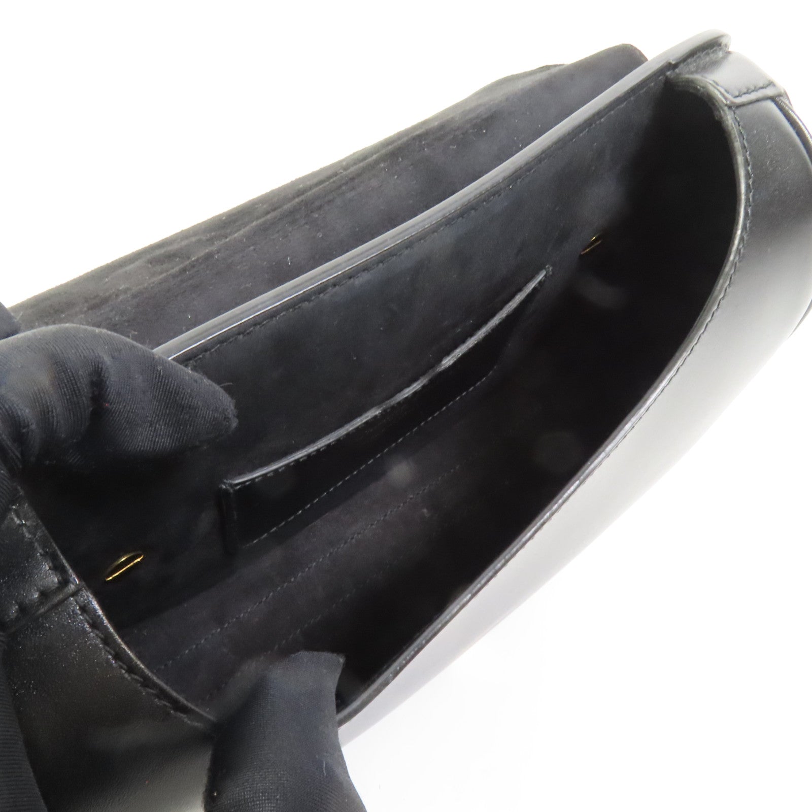 Dior 【激減優惠】牛皮皮革Bobby Bag Medium金扣肩背袋
