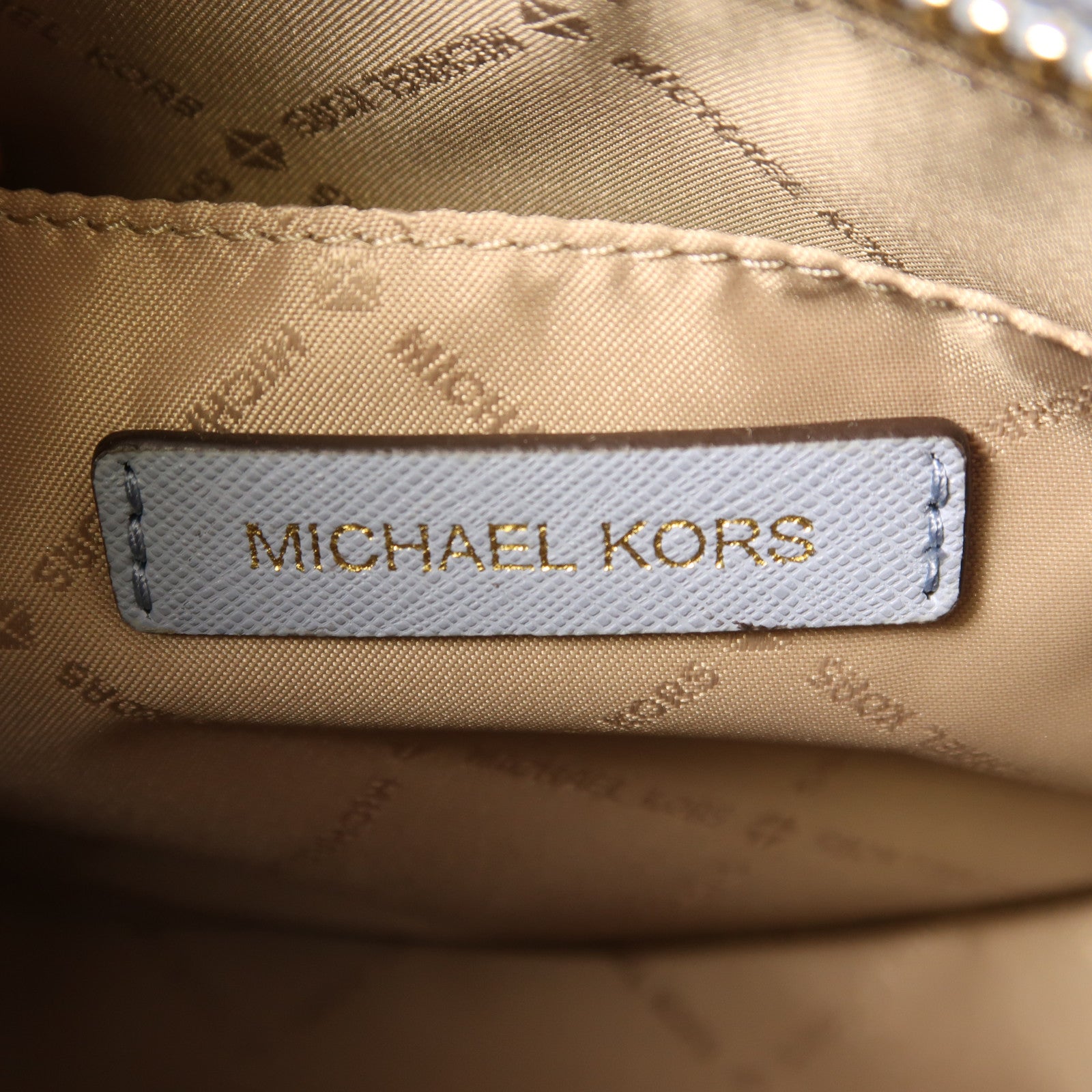 Michael Kors 牛皮皮革2 Way Shoulder Bag金扣手挽肩背兩用袋