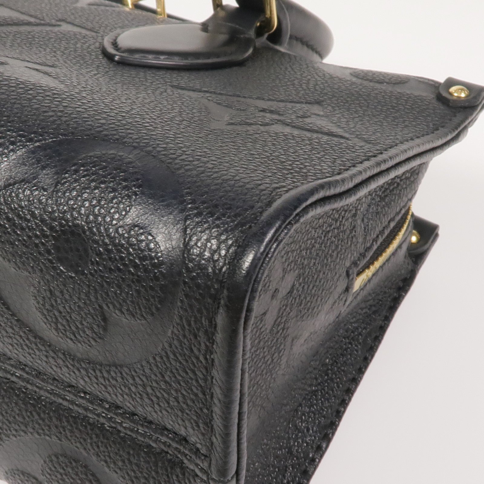 LOUIS VUITTON Monogram Empreinte On The Go East West金扣手挽肩背兩用袋
