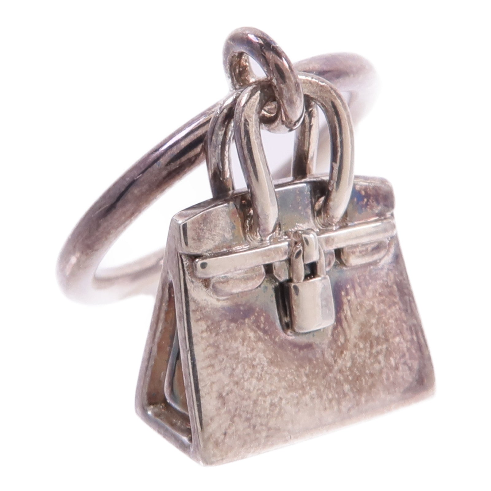 HERMES 【激減優惠】925純銀Amulettes Birkin Ring戒指