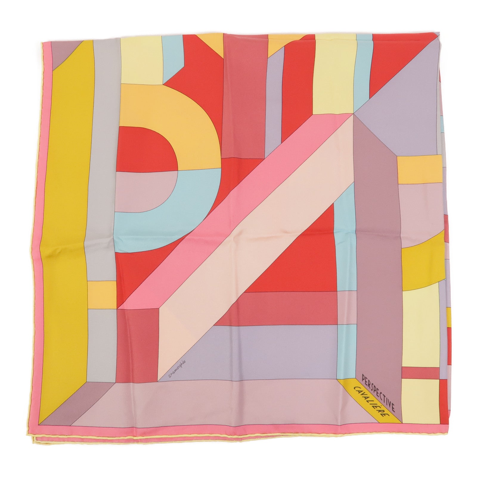HERMES 絲質Scarf 90X90絲巾