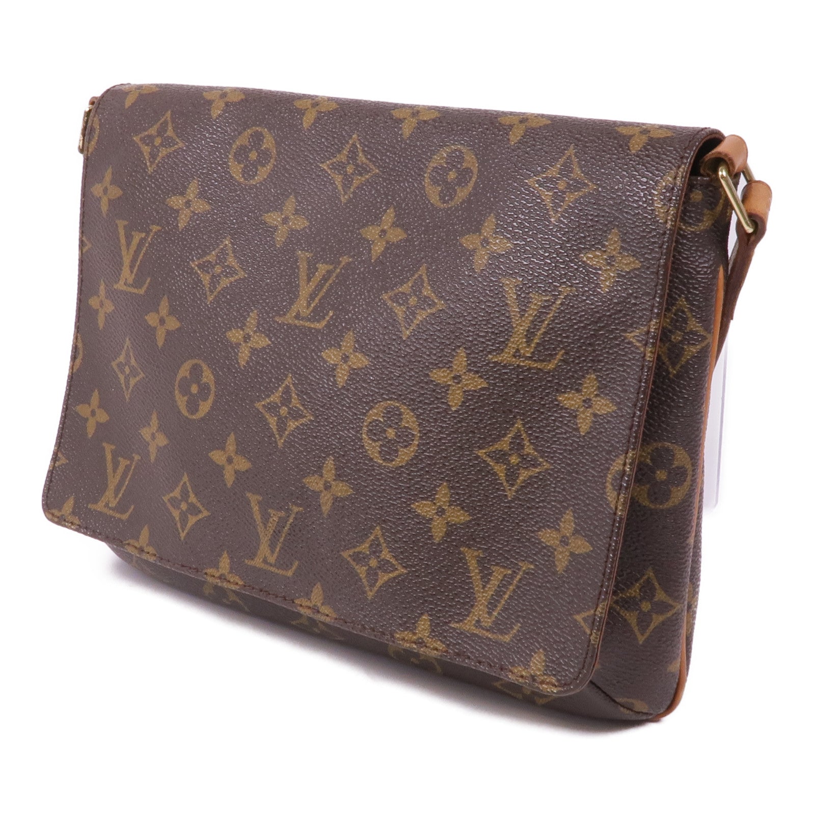LOUIS VUITTON Monogram Musette Tango Short金扣肩背袋