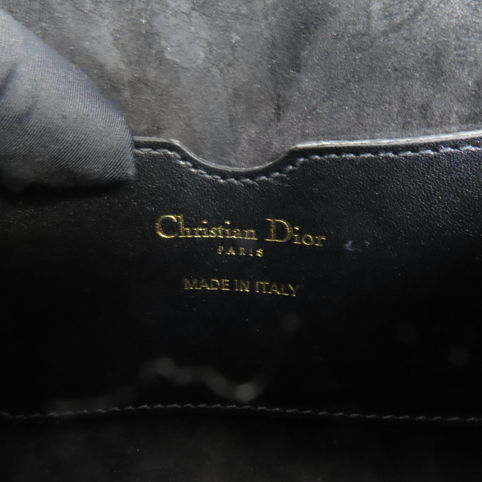 Dior 【激減優惠】牛皮皮革Bobby Bag Medium金扣肩背袋