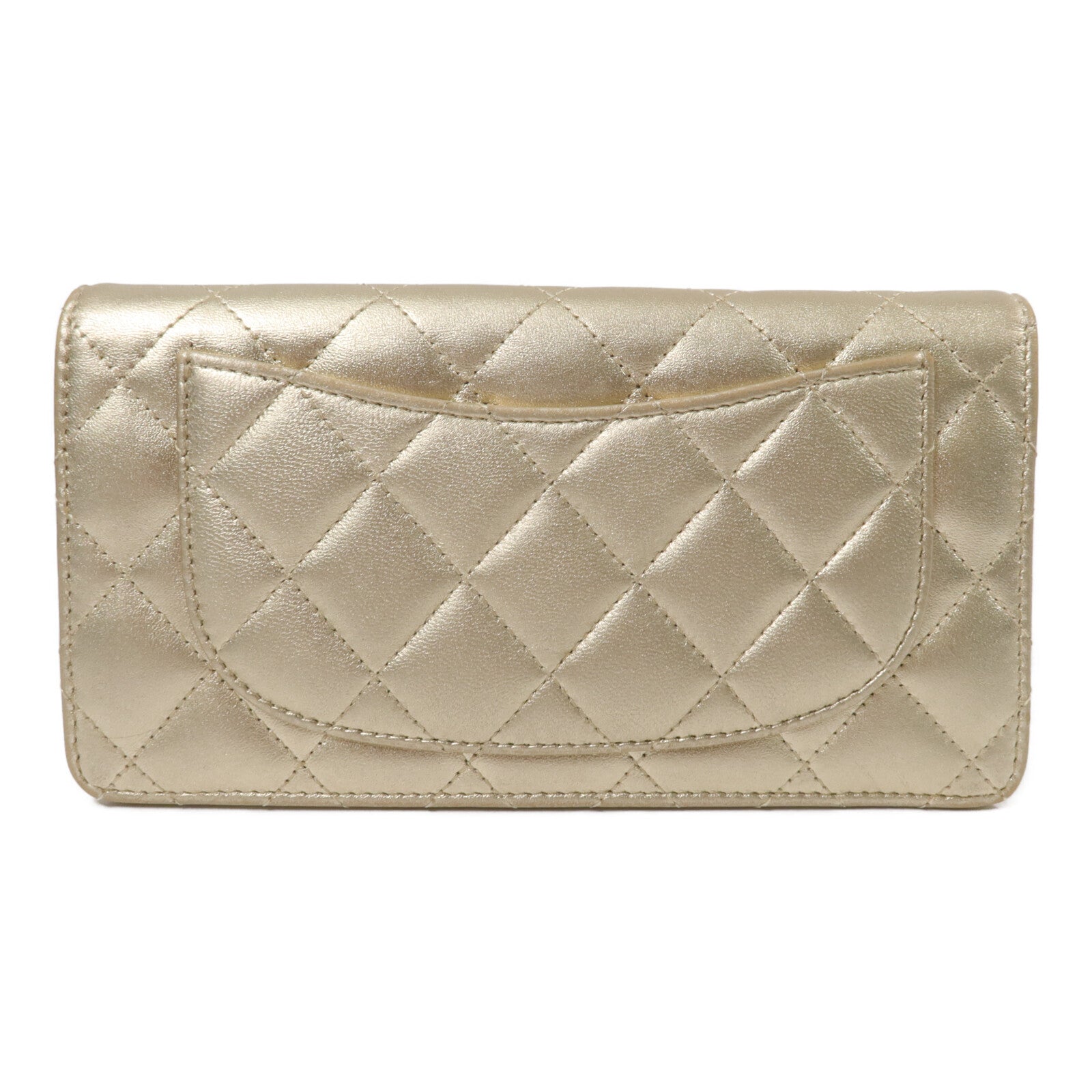 CHANEL 羊皮皮革Long Wallet長錢包