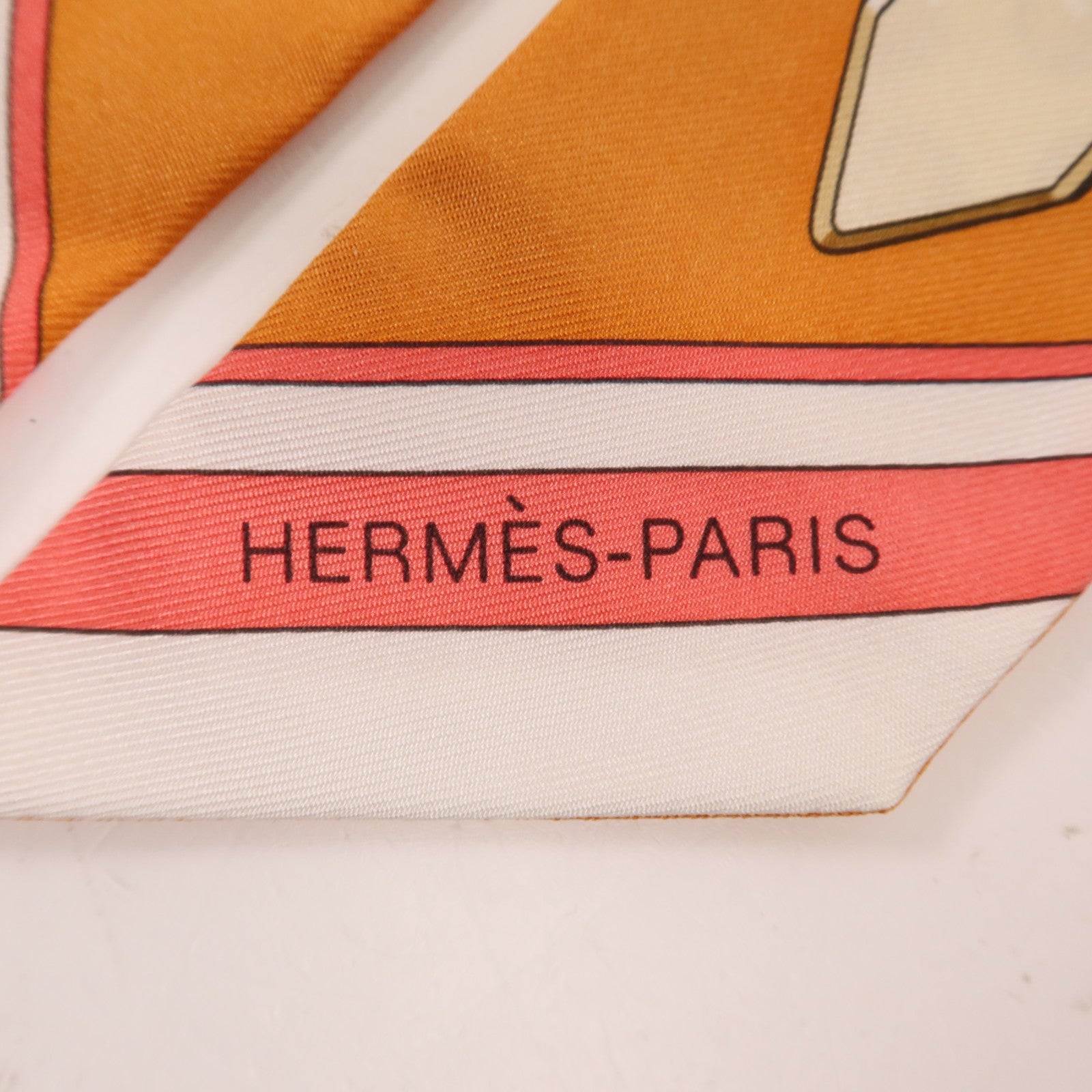 HERMES 絲質Twilly絲巾